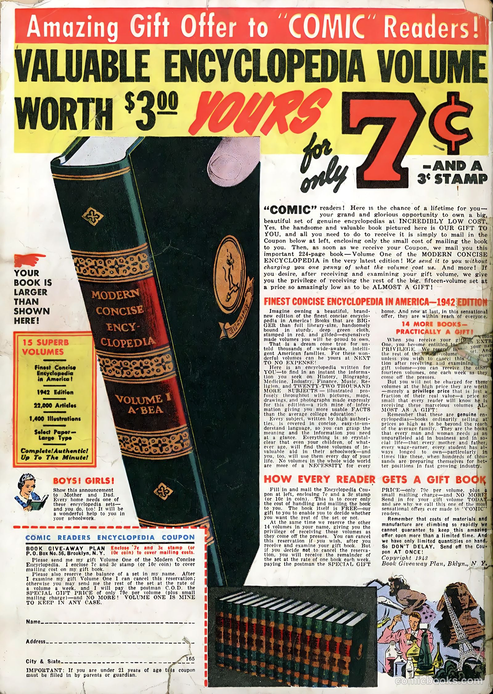 Smash Comics #42 (1943) — page 68 of 68