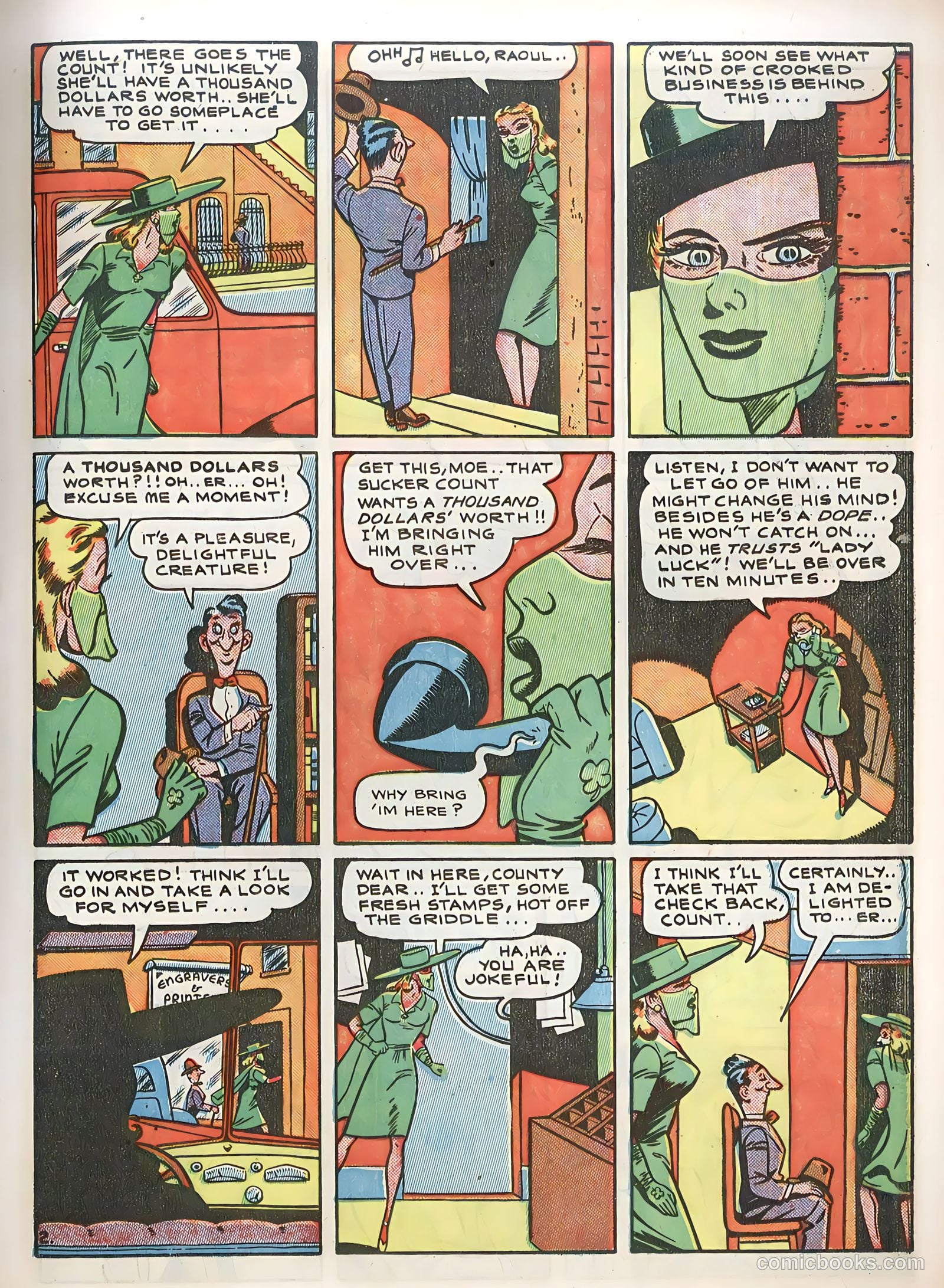 Smash Comics #44 (1943) — page 15 of 67