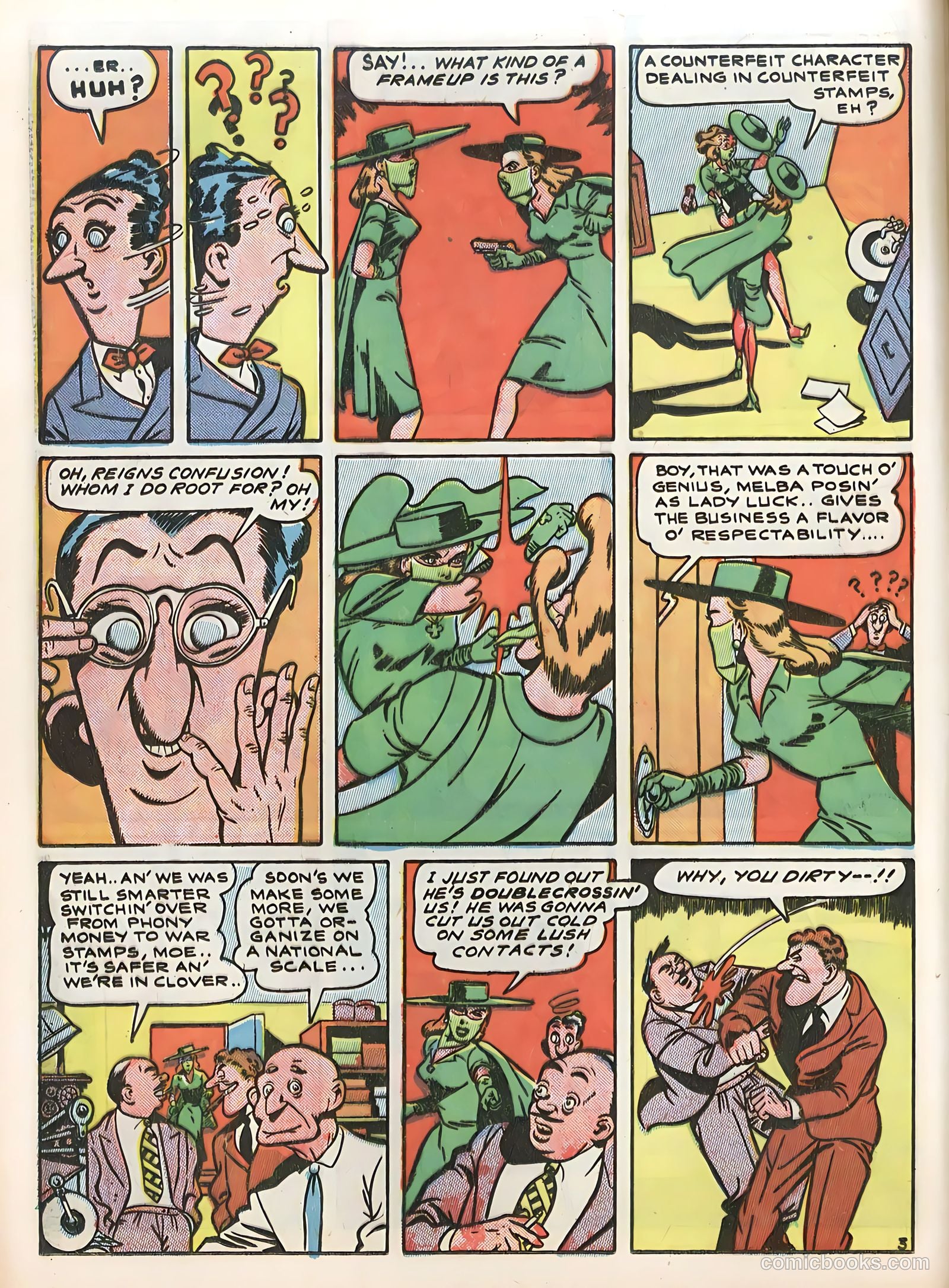 Smash Comics #44 (1943) — page 16 of 67