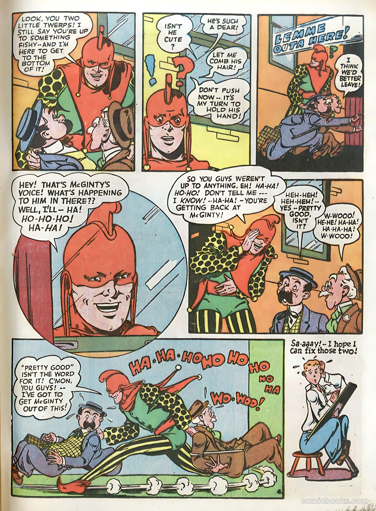 Smash Comics #44 (1943) — page 64 of 67