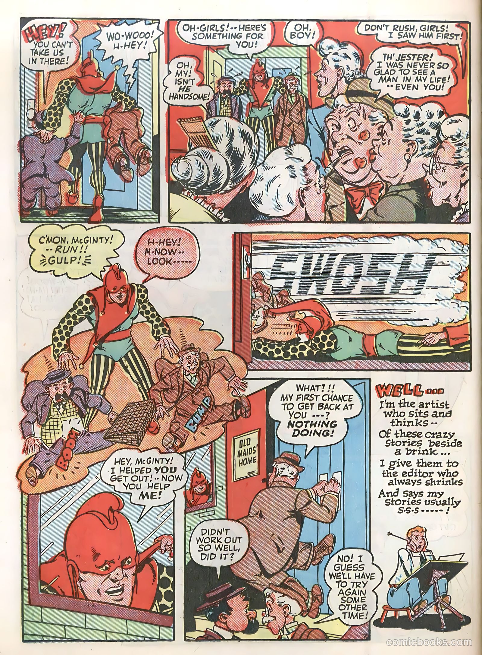 Smash Comics #44 (1943) — page 65 of 67