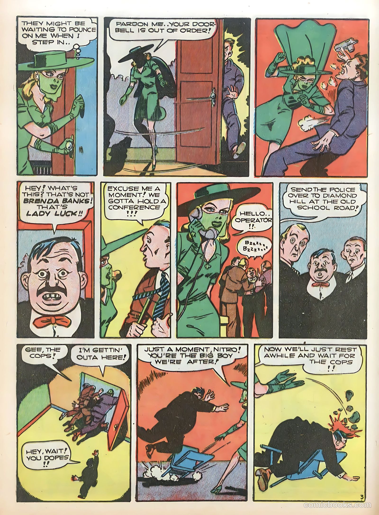 Smash Comics #45 (1943) — page 32 of 68