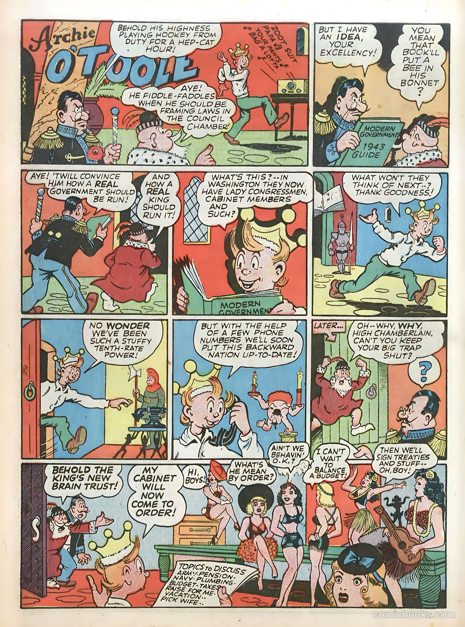 Smash Comics #45 (1943) — page 34 of 68