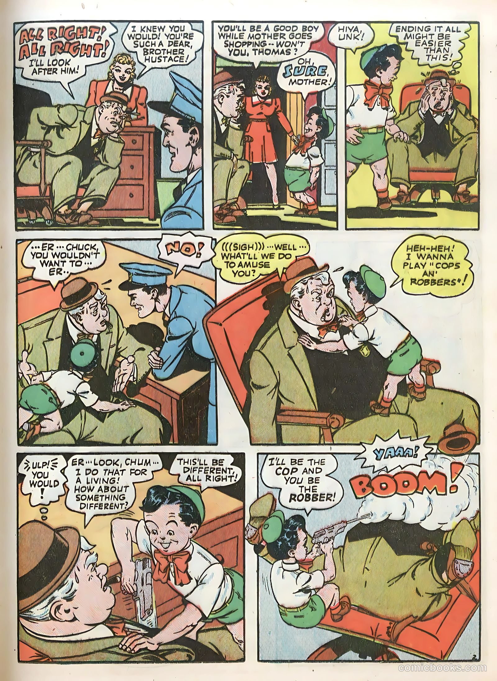 Smash Comics #45 (1943) — page 61 of 68