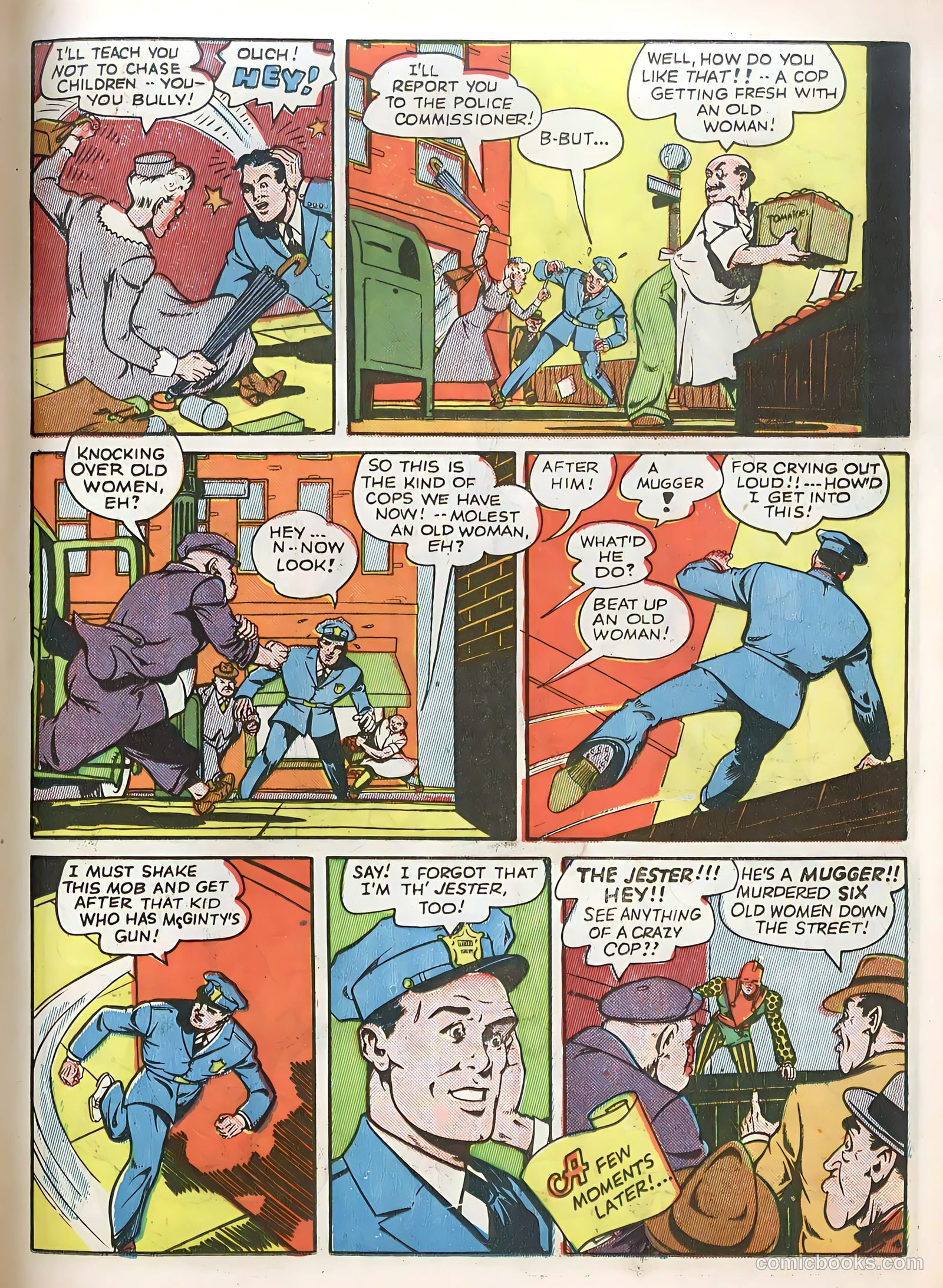 Smash Comics #45 (1943) — page 63 of 68