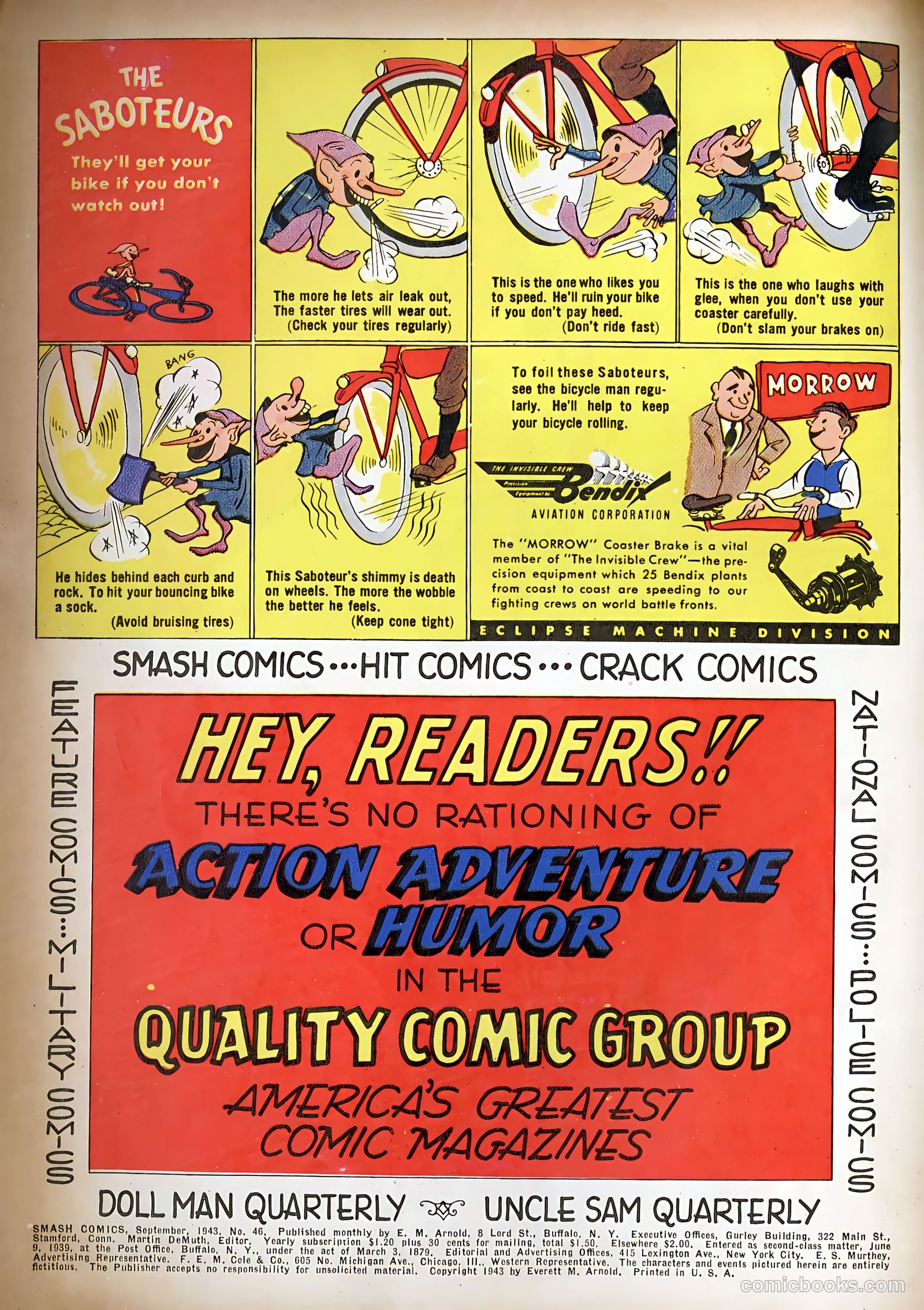 Smash Comics #46 (1943) — page 2 of 67