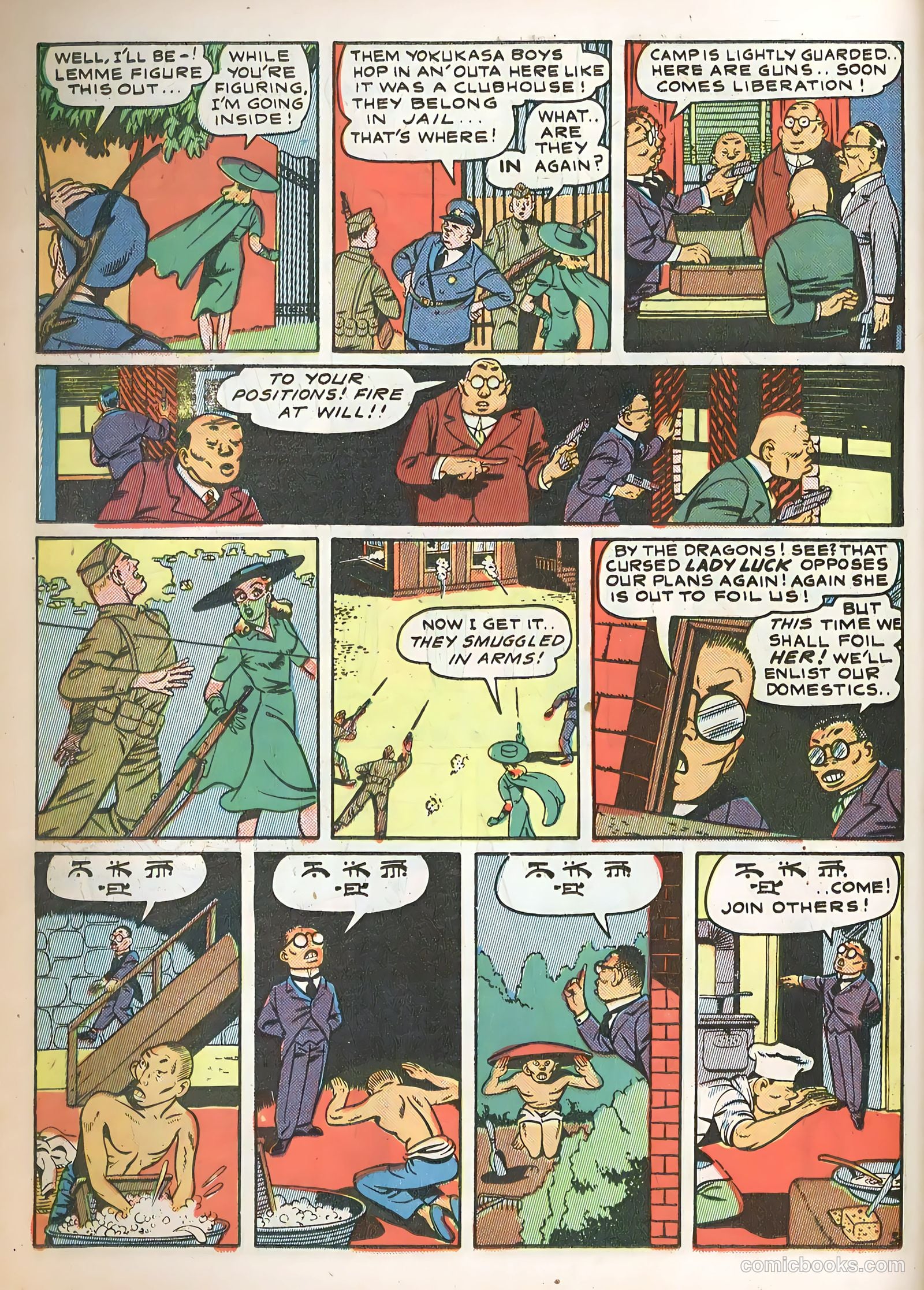 Smash Comics #46 (1943) — page 16 of 67