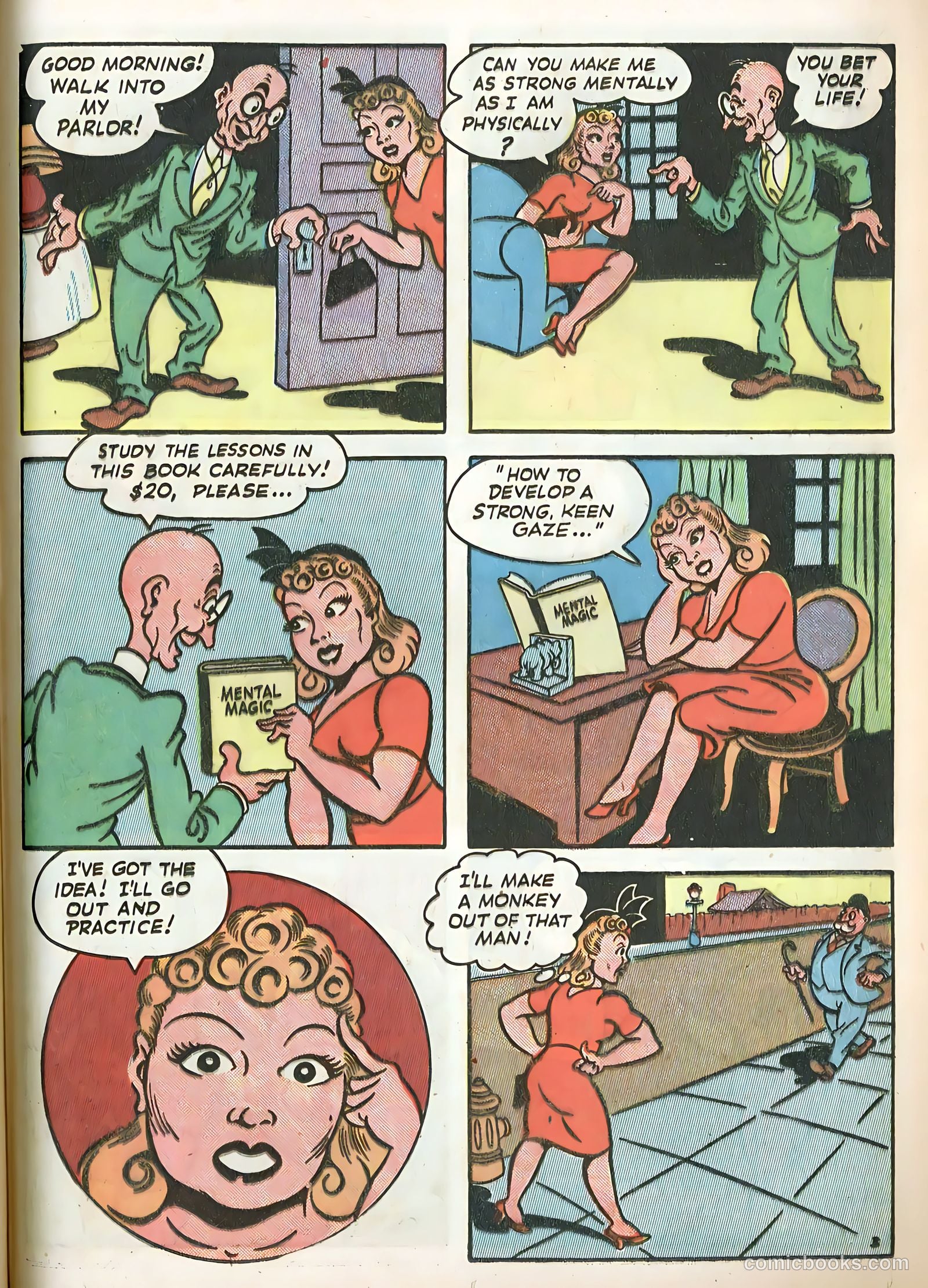 Smash Comics #46 (1943) — page 54 of 67