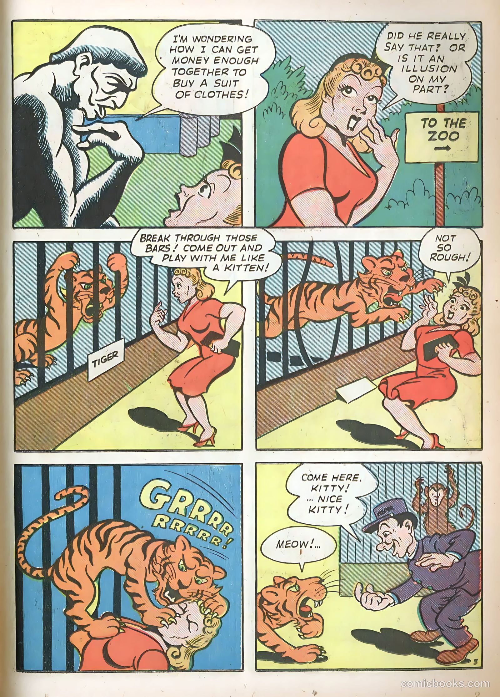 Smash Comics #46 (1943) — page 56 of 67