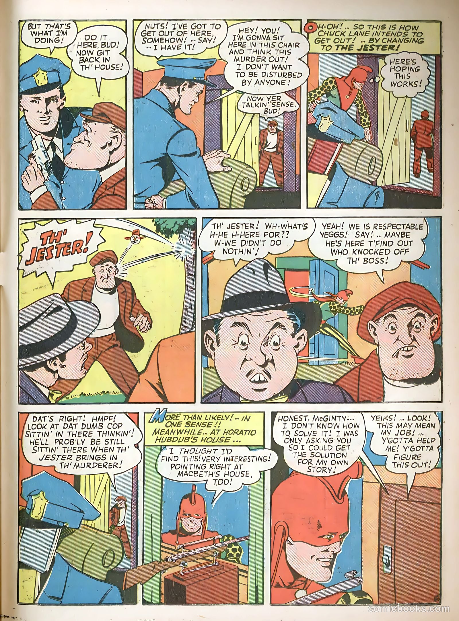 Smash Comics #46 (1943) — page 64 of 67