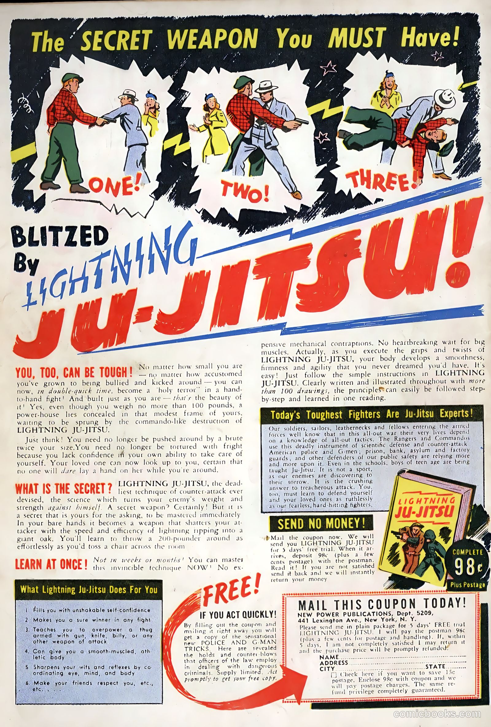 Smash Comics #46 (1943) — page 67 of 67