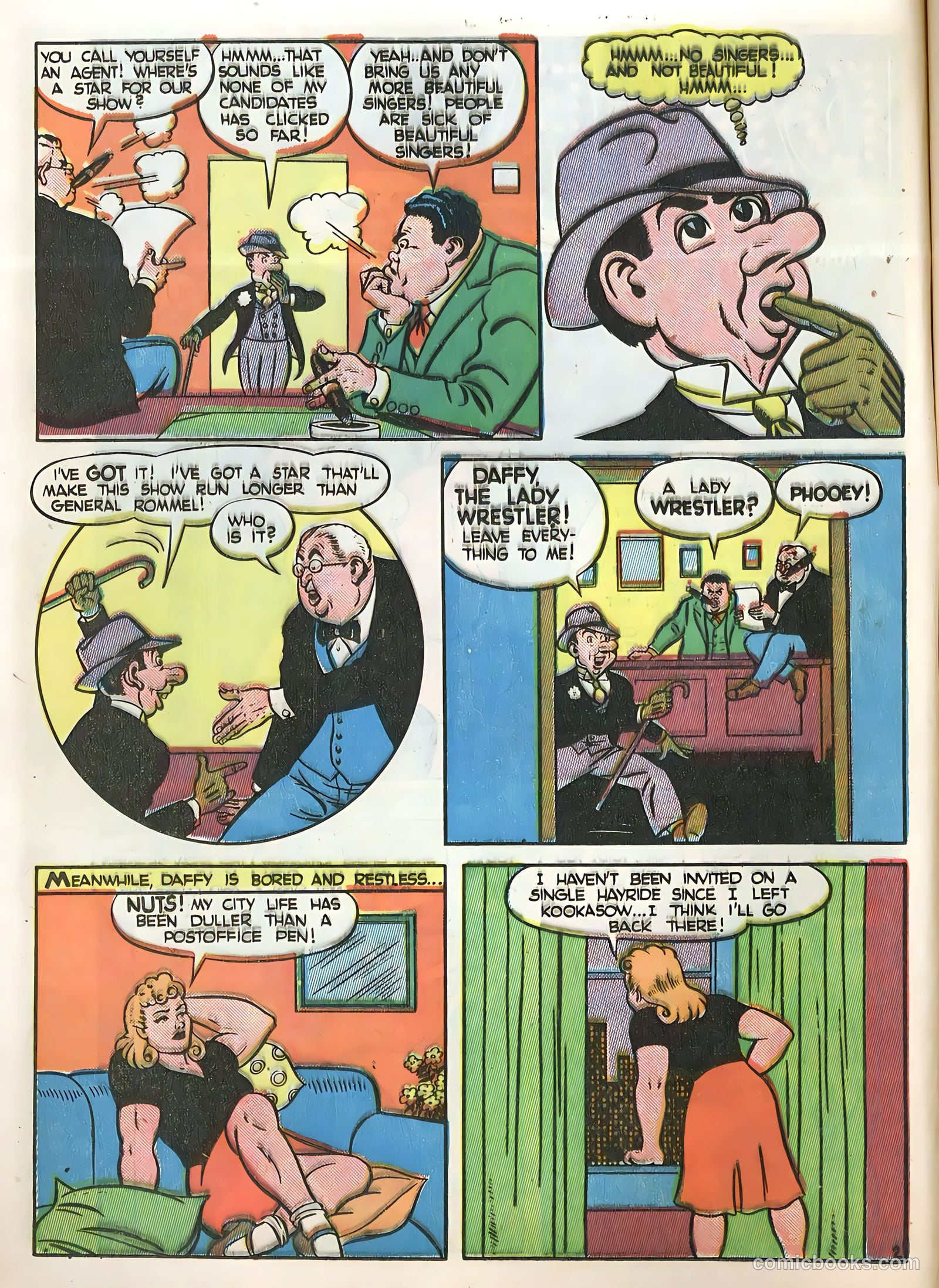 Smash Comics #47 (1943) — page 16 of 68
