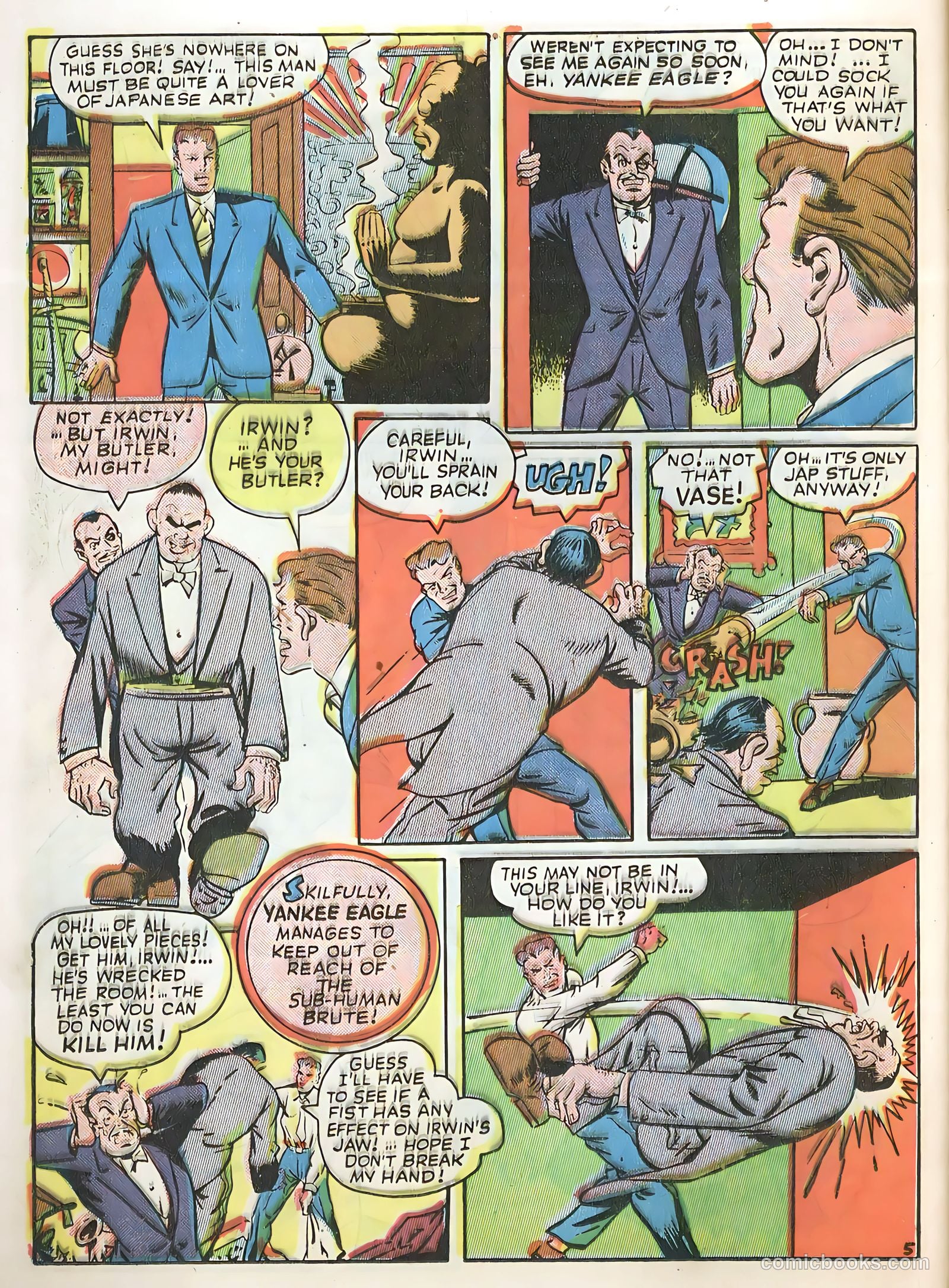 Smash Comics #47 (1943) — page 56 of 68