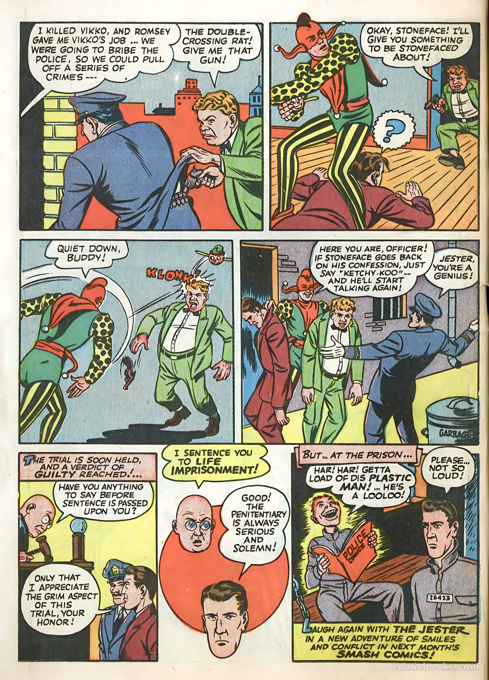 Smash Comics #47 (1943) — page 66 of 68