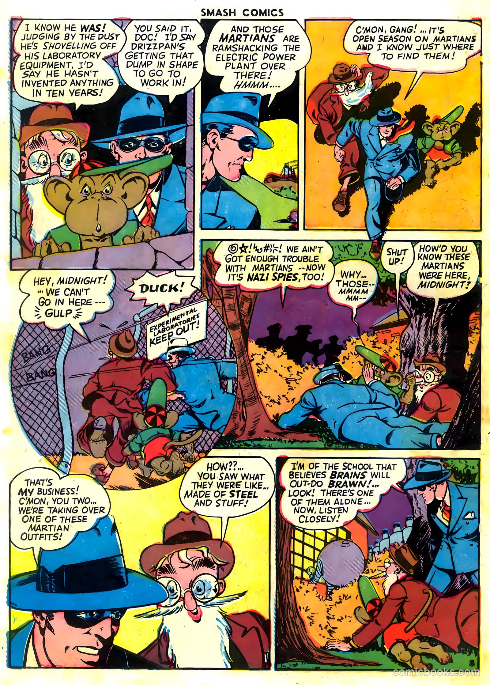 Smash Comics #48 (1943) — page 10 of 60
