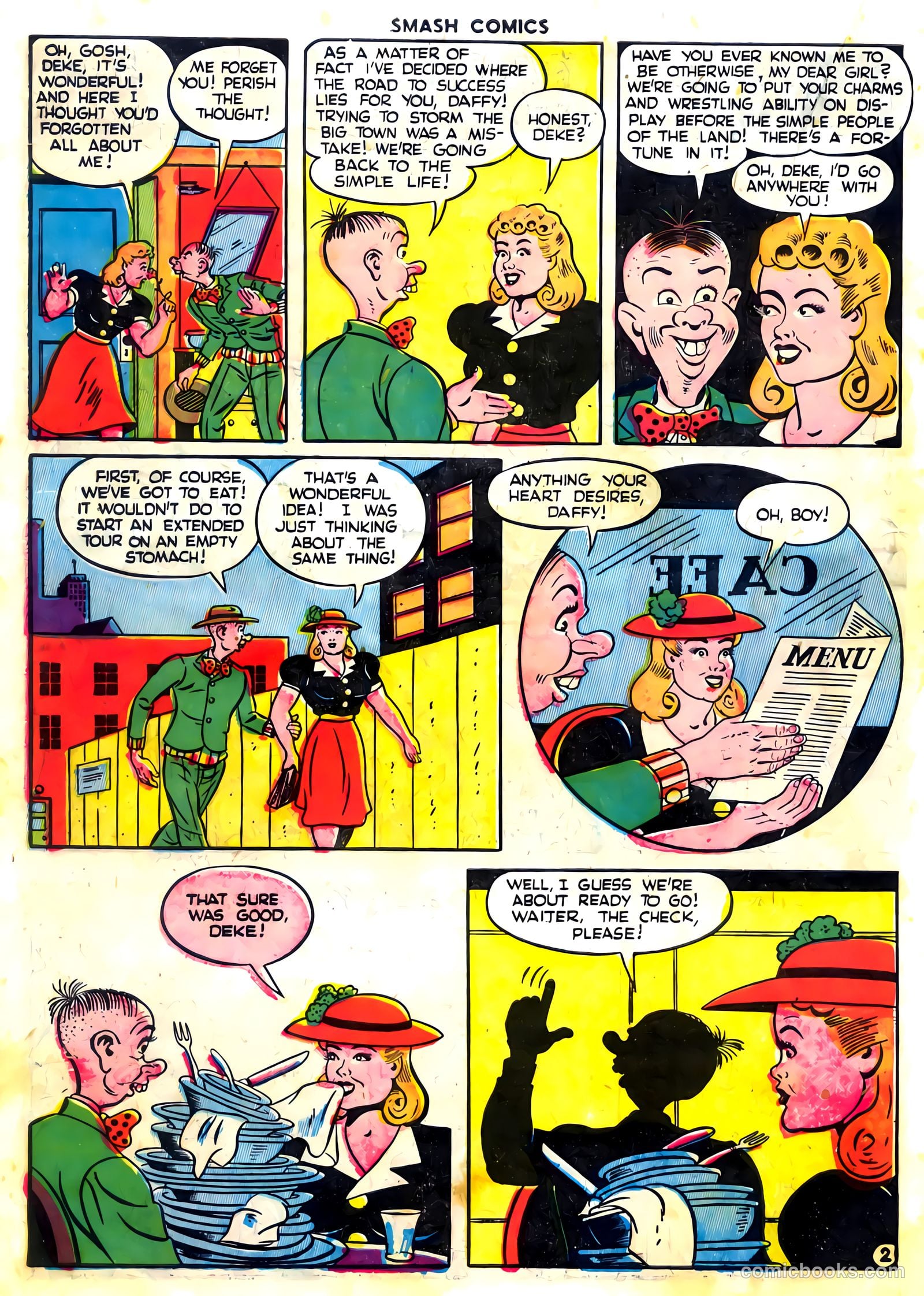 Smash Comics #48 (1943) — page 32 of 60