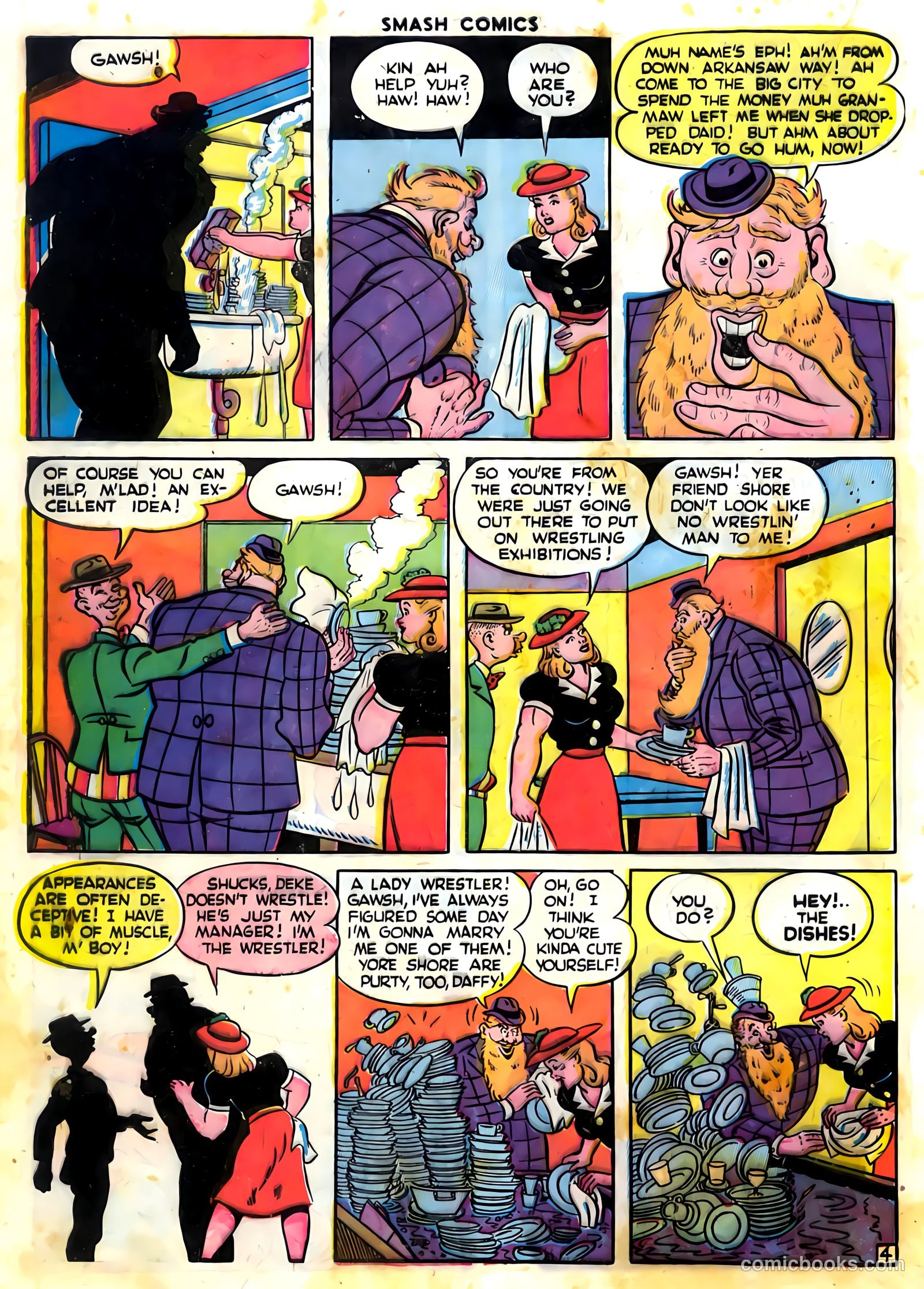 Smash Comics #48 (1943) — page 34 of 60