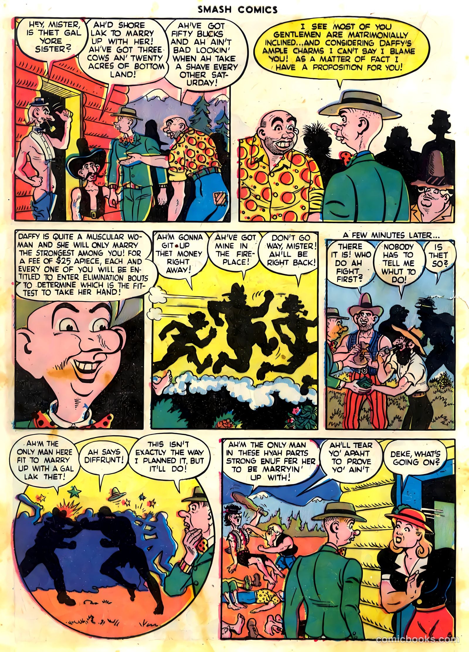 Smash Comics #48 (1943) — page 36 of 60