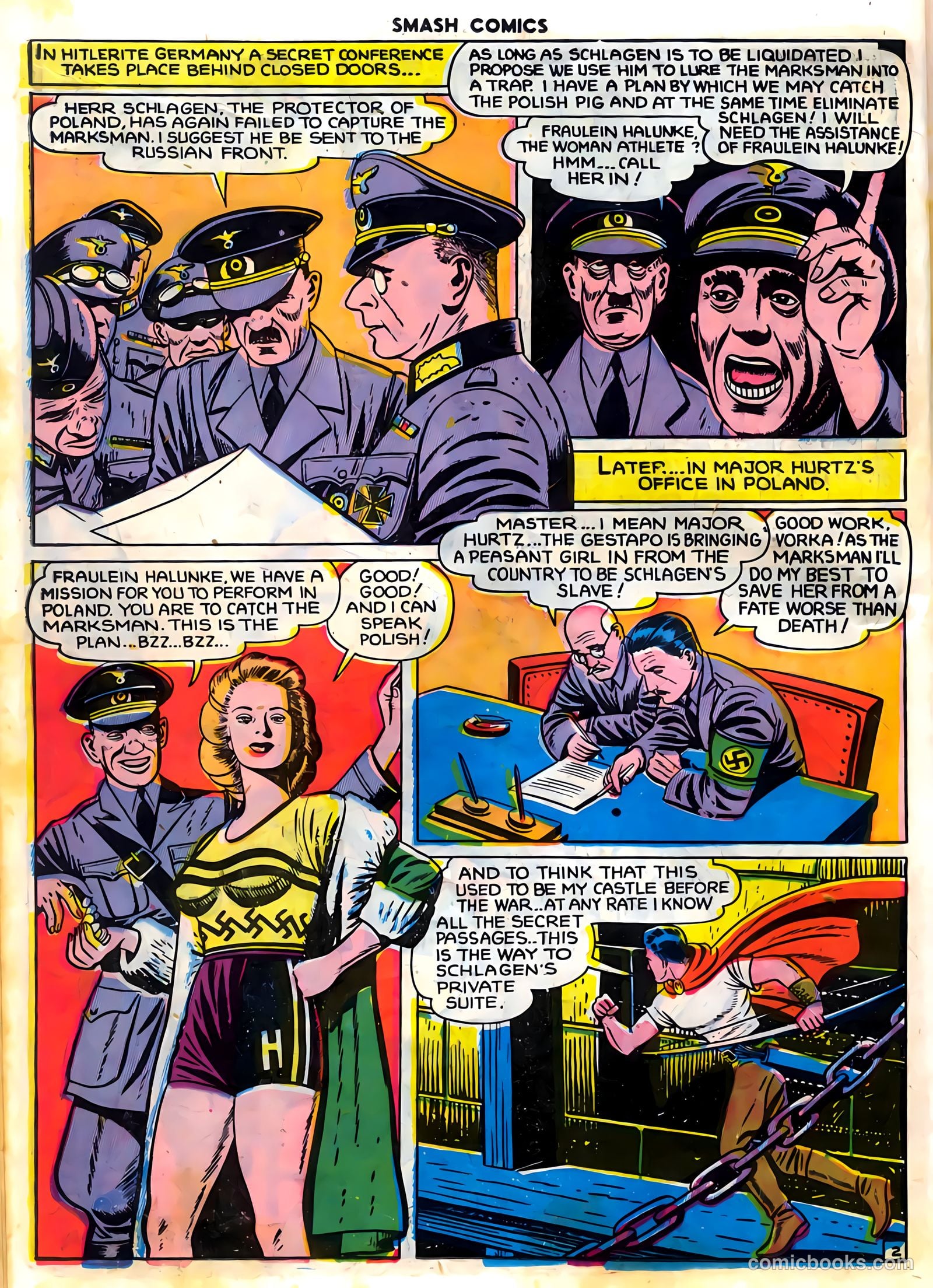 Smash Comics #48 (1943) — page 46 of 60