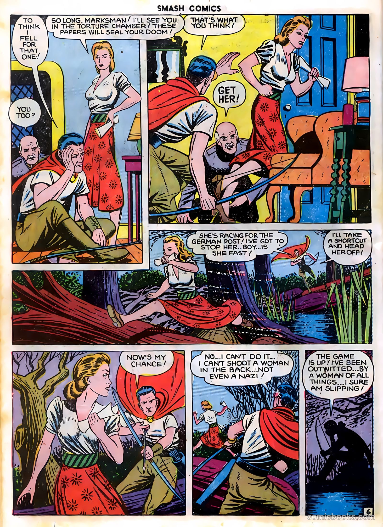 Smash Comics #48 (1943) — page 50 of 60