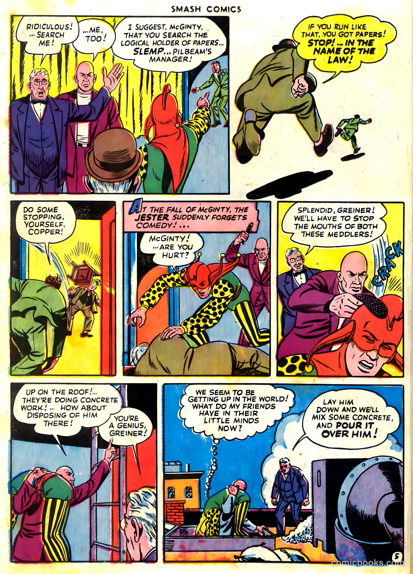 Smash Comics #48 (1943) — page 56 of 60