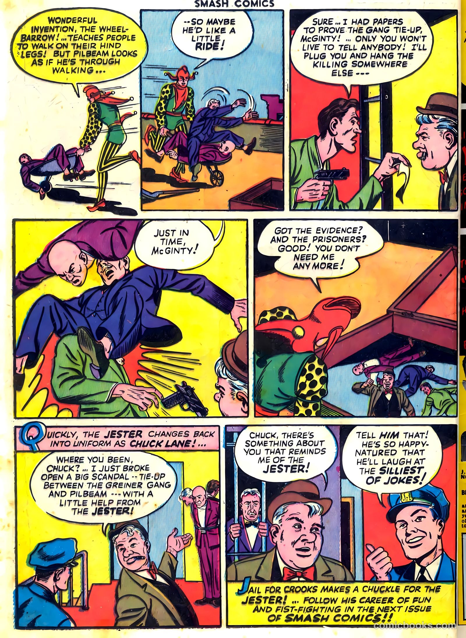 Smash Comics #48 (1943) — page 58 of 60