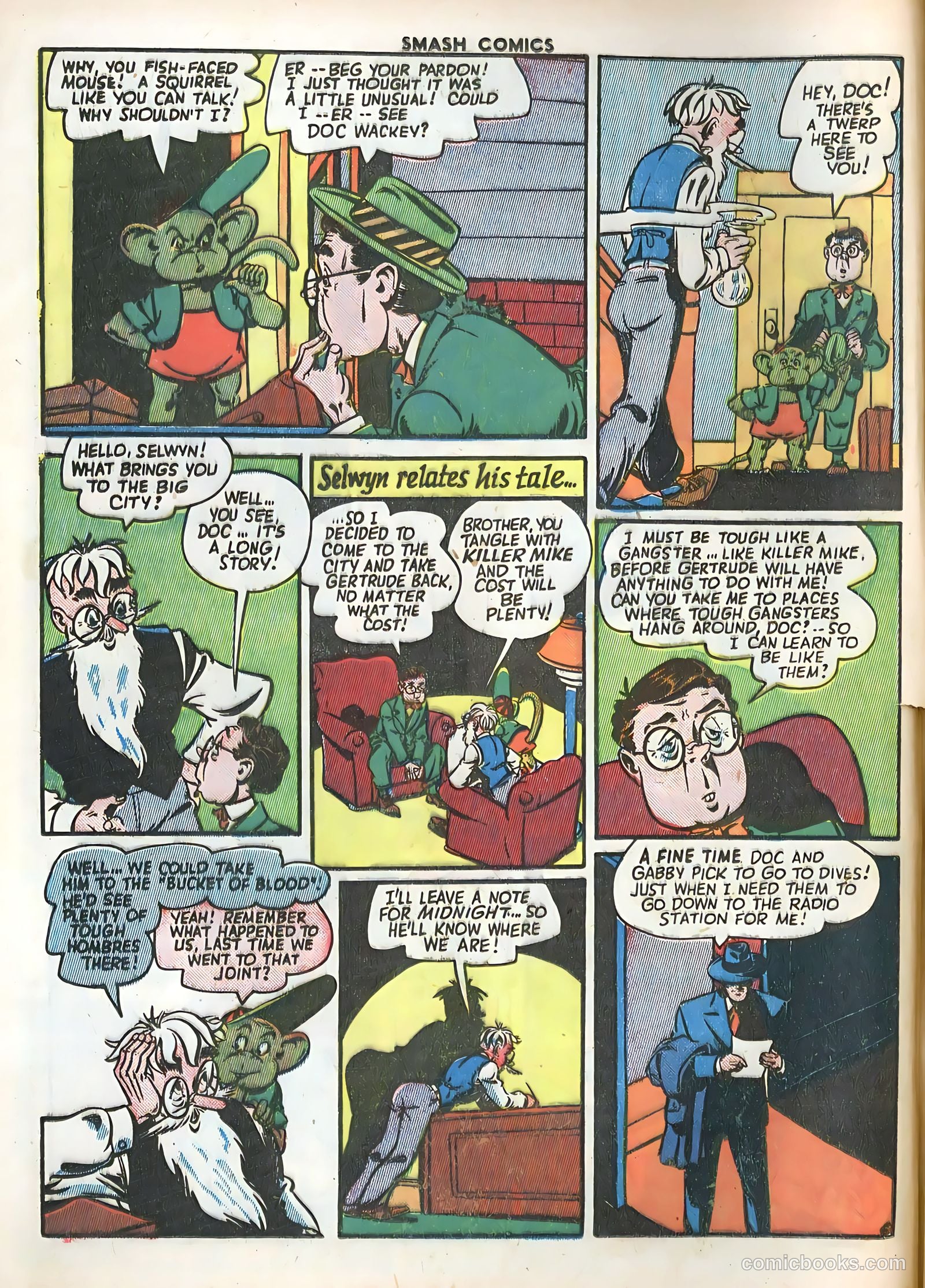 Smash Comics #49 (1944) — page 8 of 60