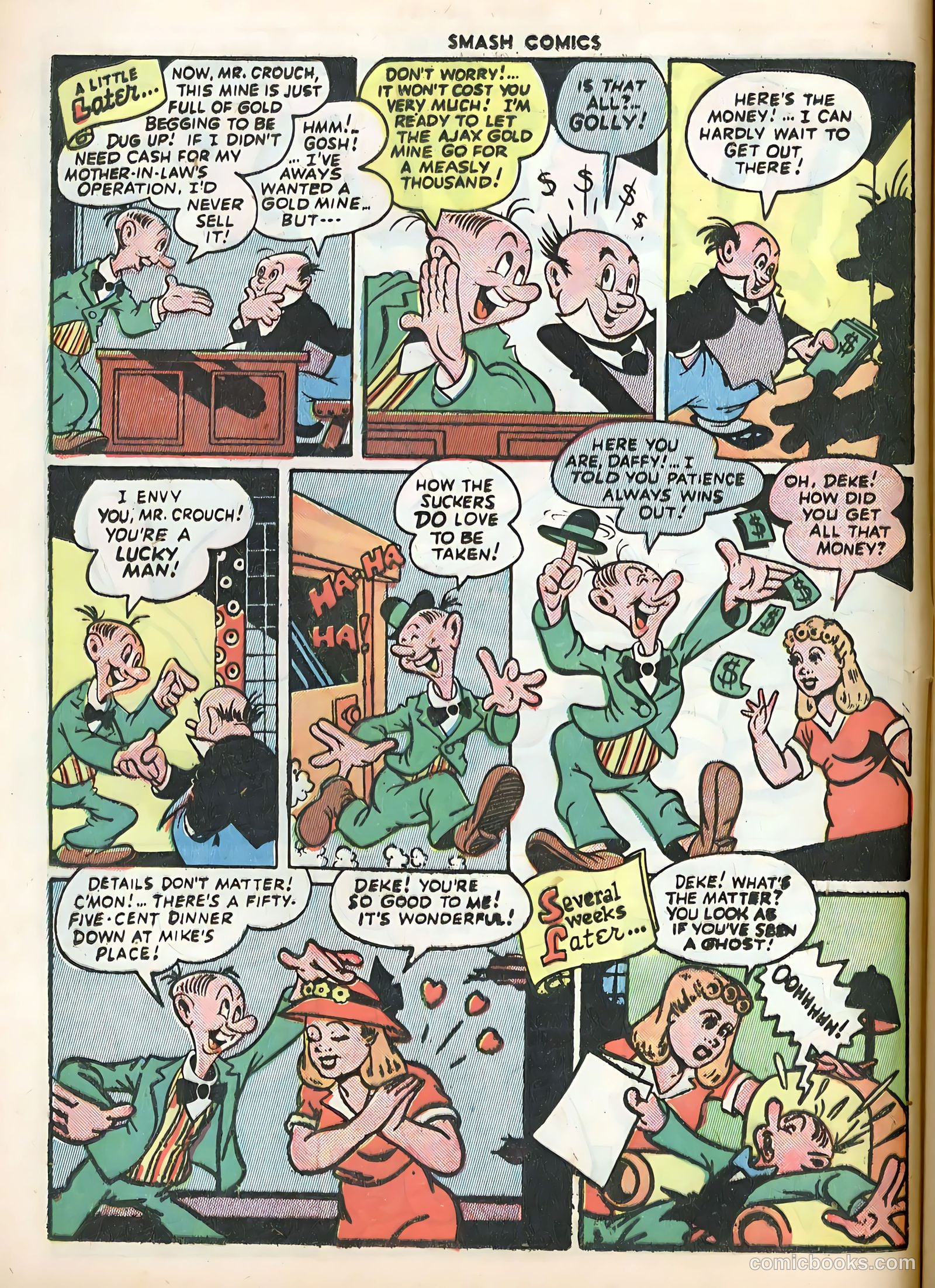 Smash Comics #49 (1944) — page 16 of 60