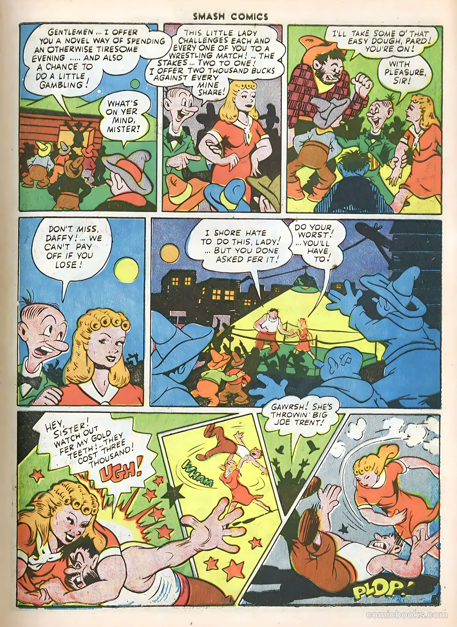 Smash Comics #49 (1944) — page 19 of 60