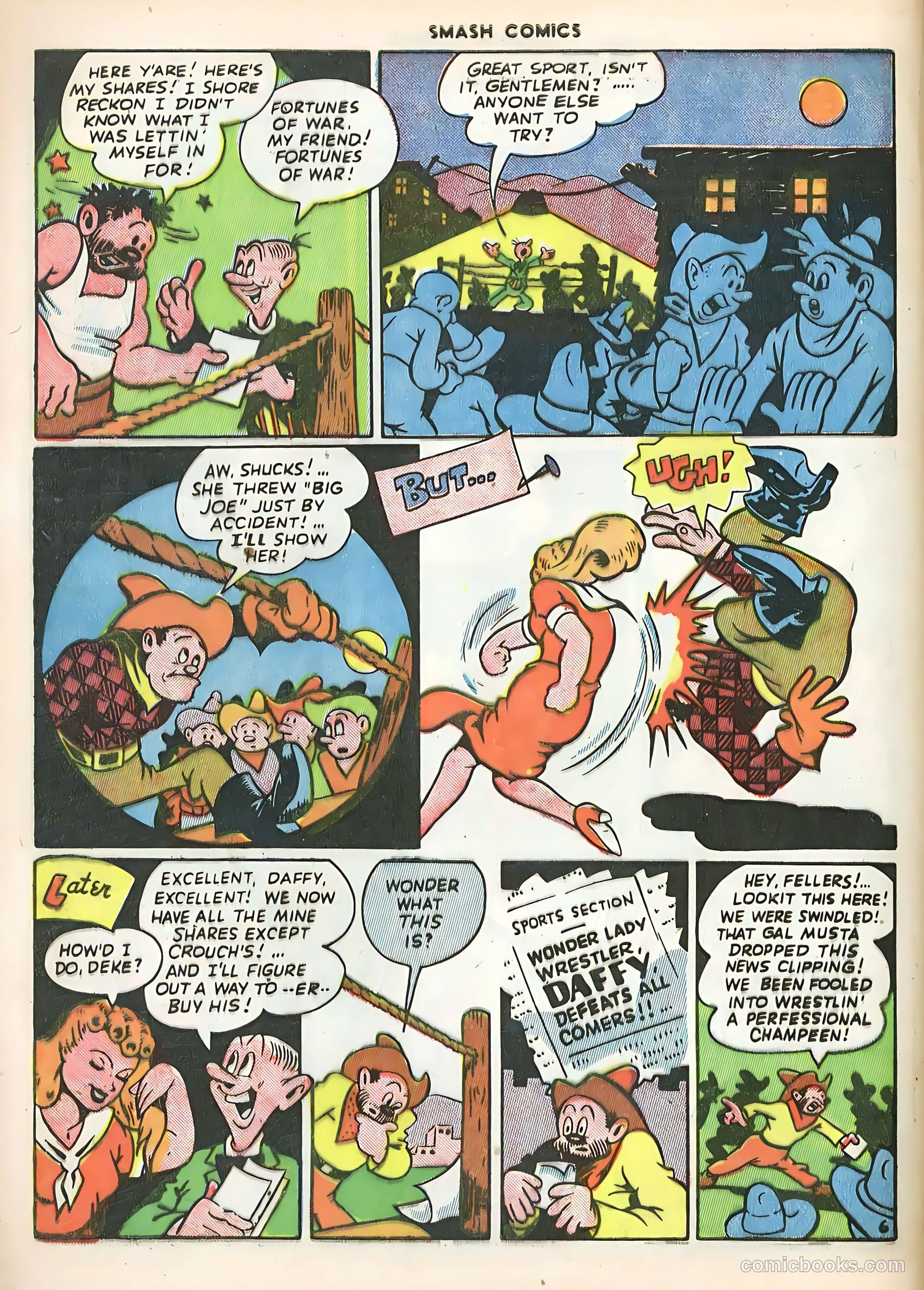 Smash Comics #49 (1944) — page 20 of 60