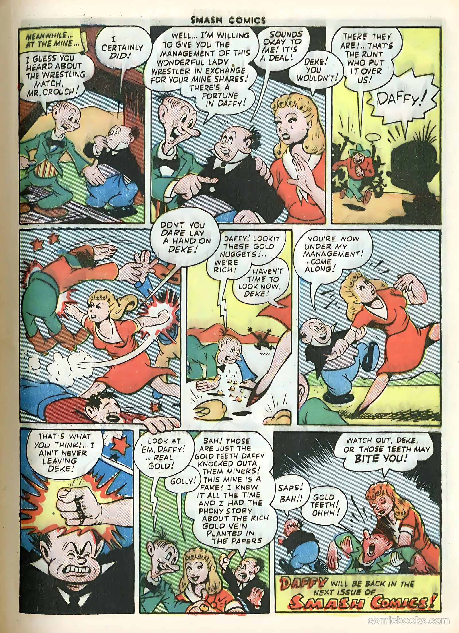 Smash Comics #49 (1944) — page 21 of 60
