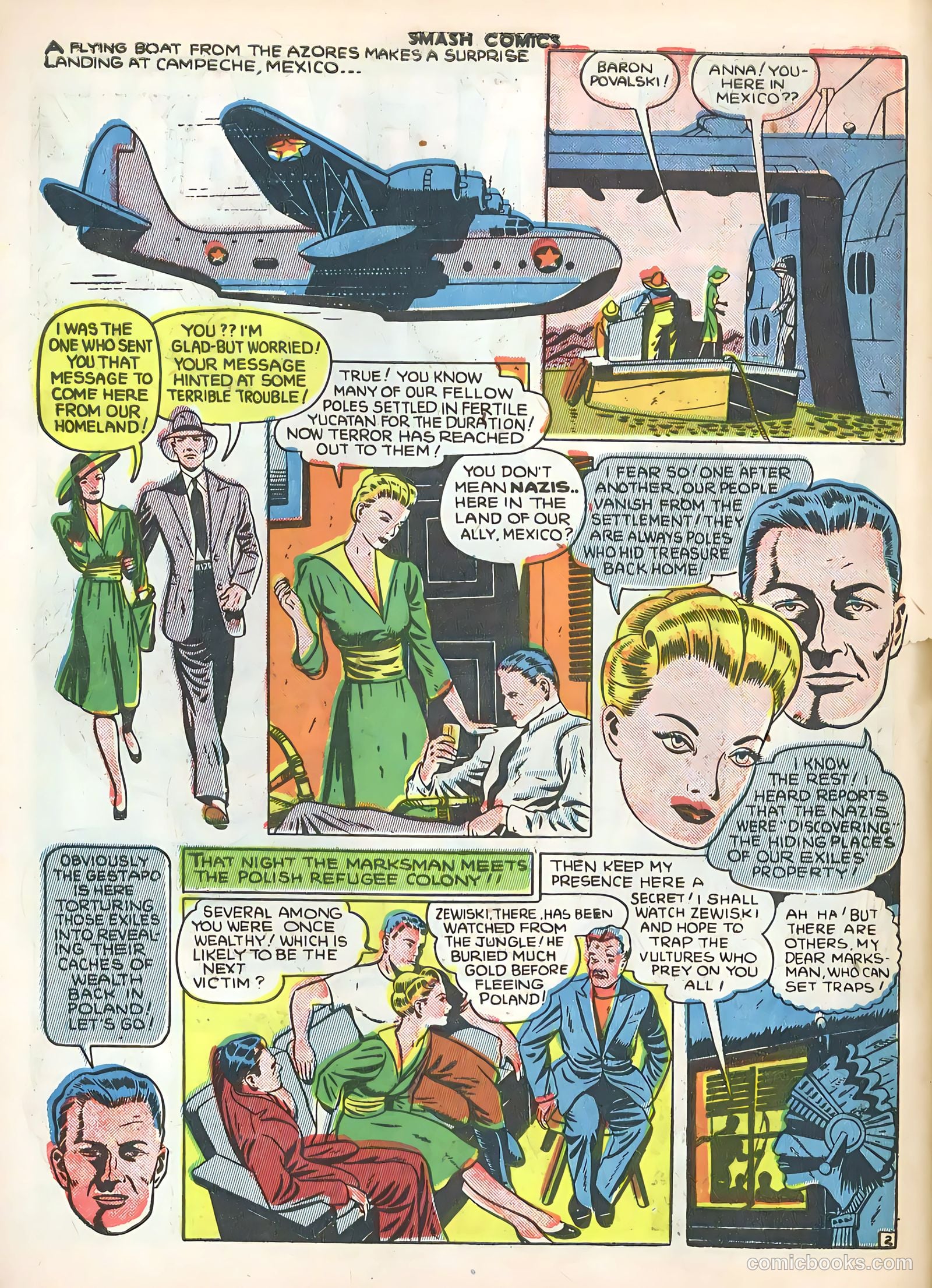 Smash Comics #49 (1944) — page 32 of 60