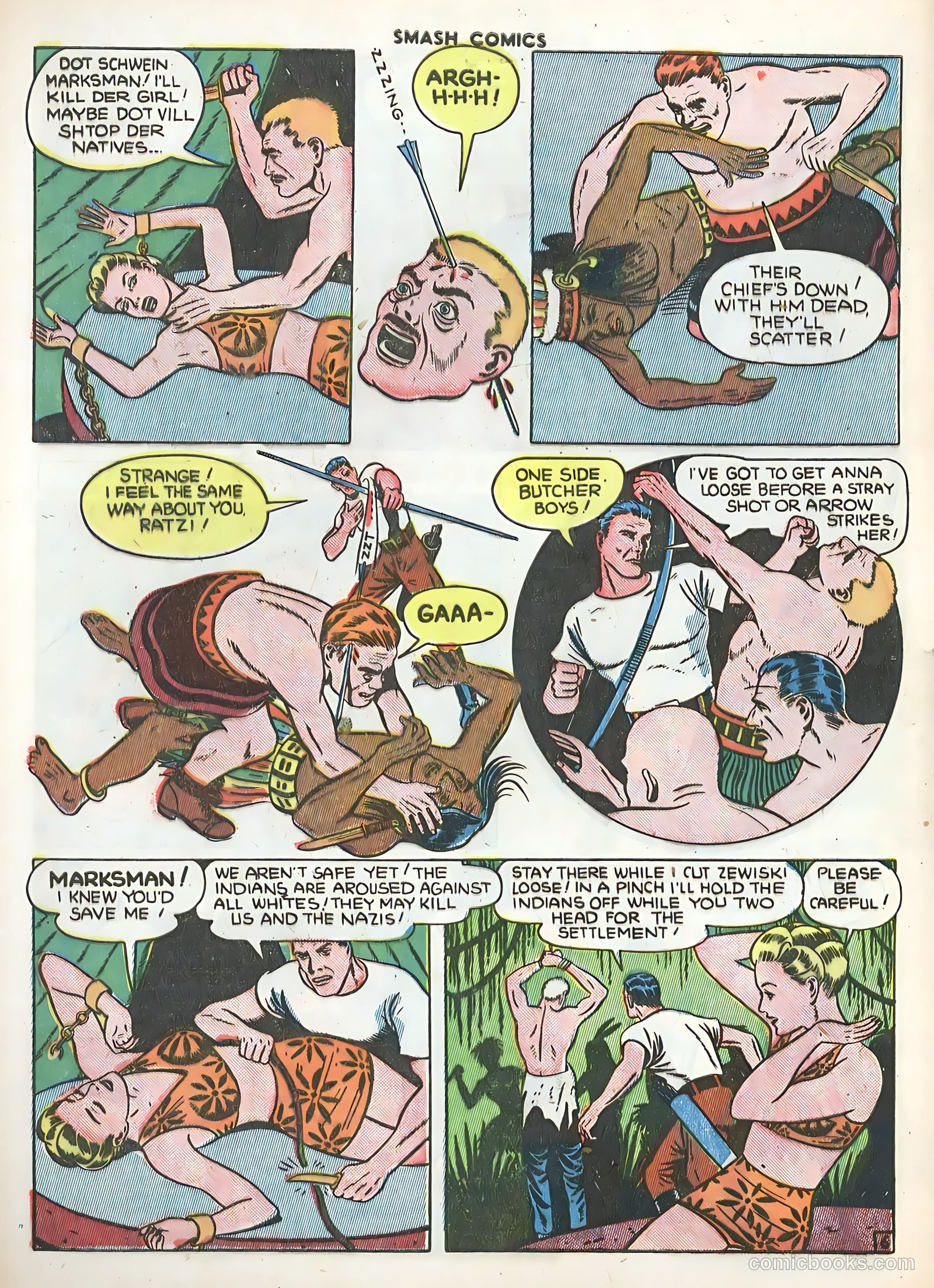 Smash Comics #49 (1944) — page 36 of 60