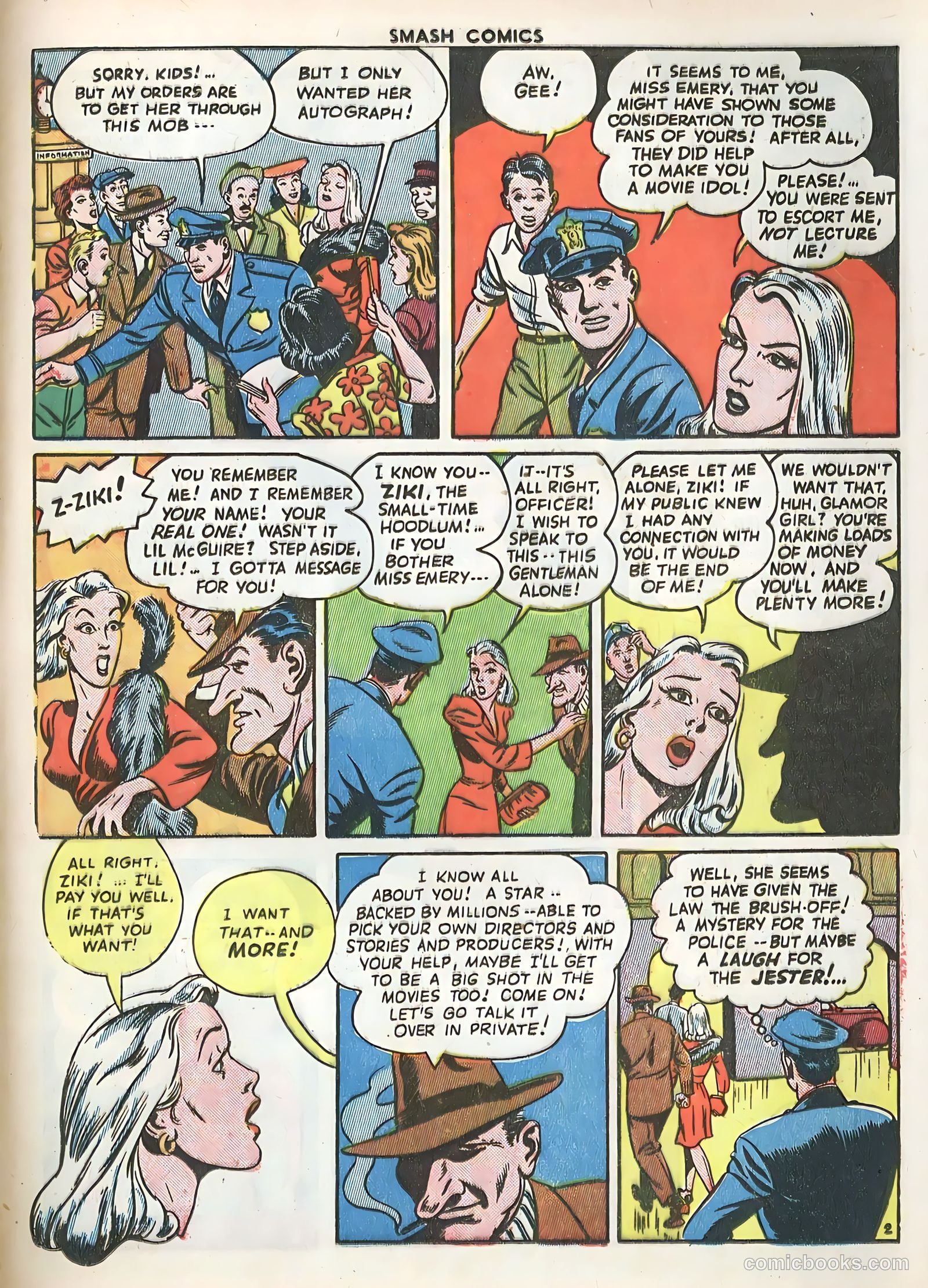 Smash Comics #49 (1944) — page 53 of 60
