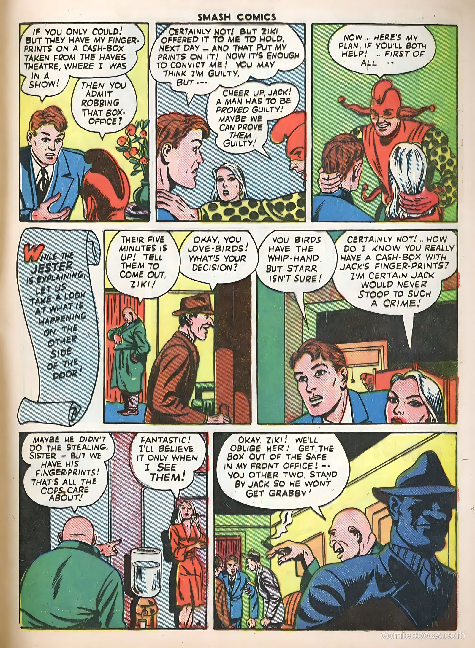 Smash Comics #49 (1944) — page 55 of 60