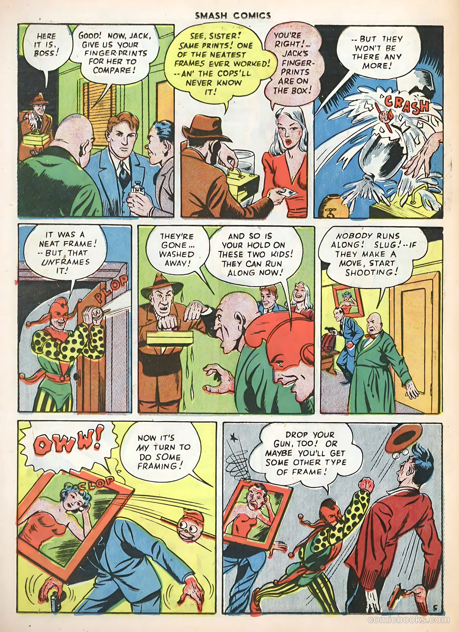 Smash Comics #49 (1944) — page 56 of 60
