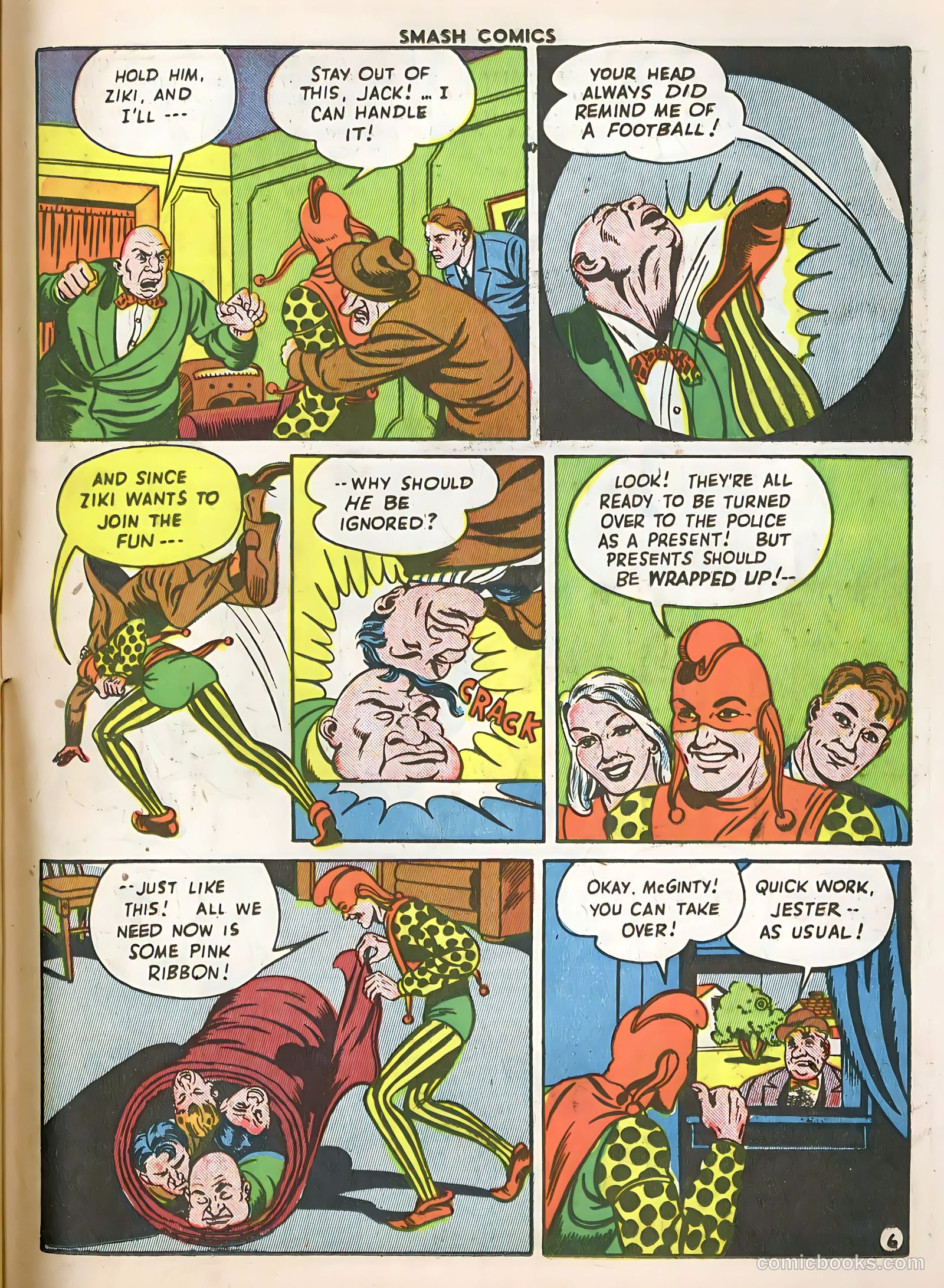 Smash Comics #49 (1944) — page 57 of 60