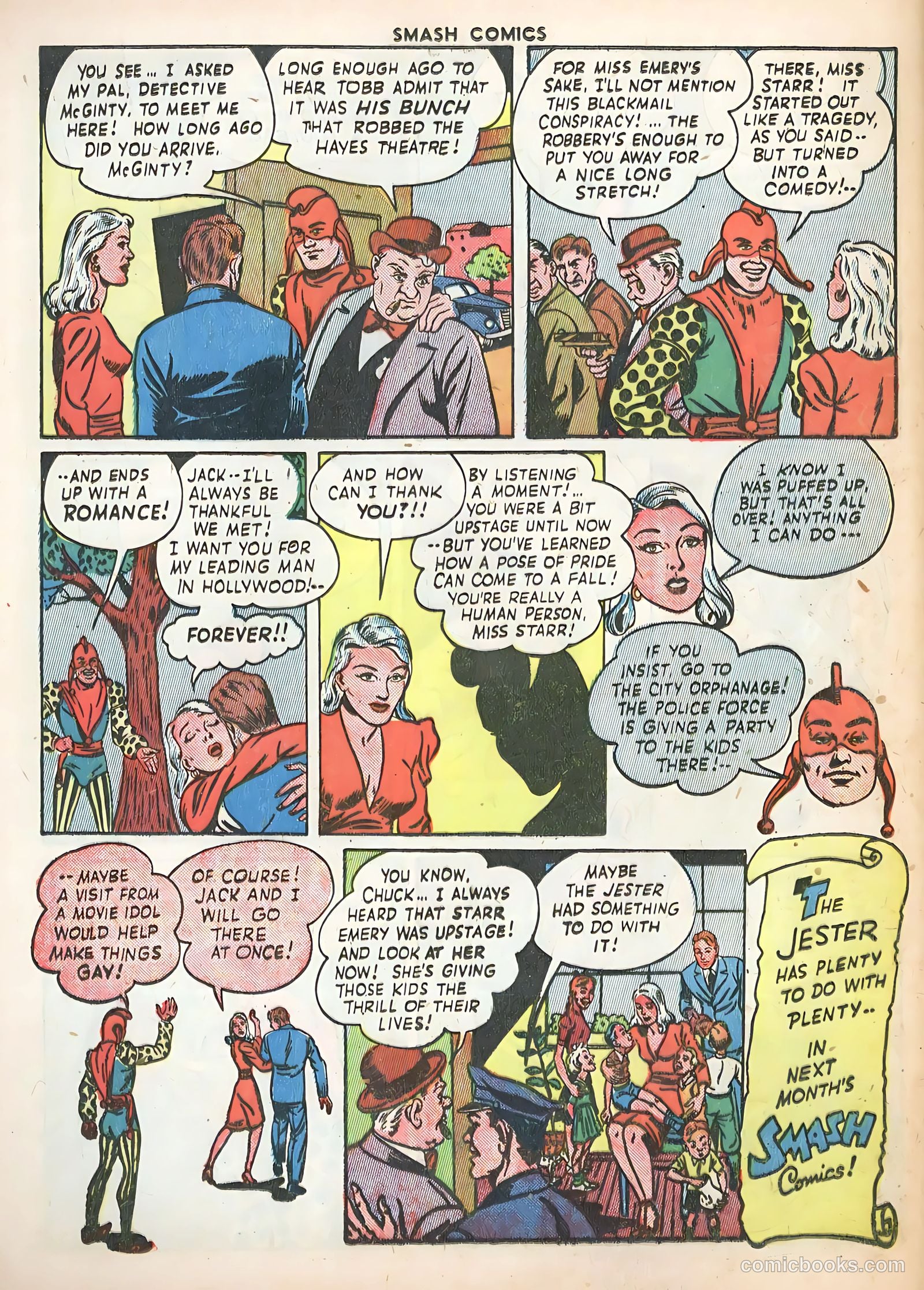 Smash Comics #49 (1944) — page 58 of 60