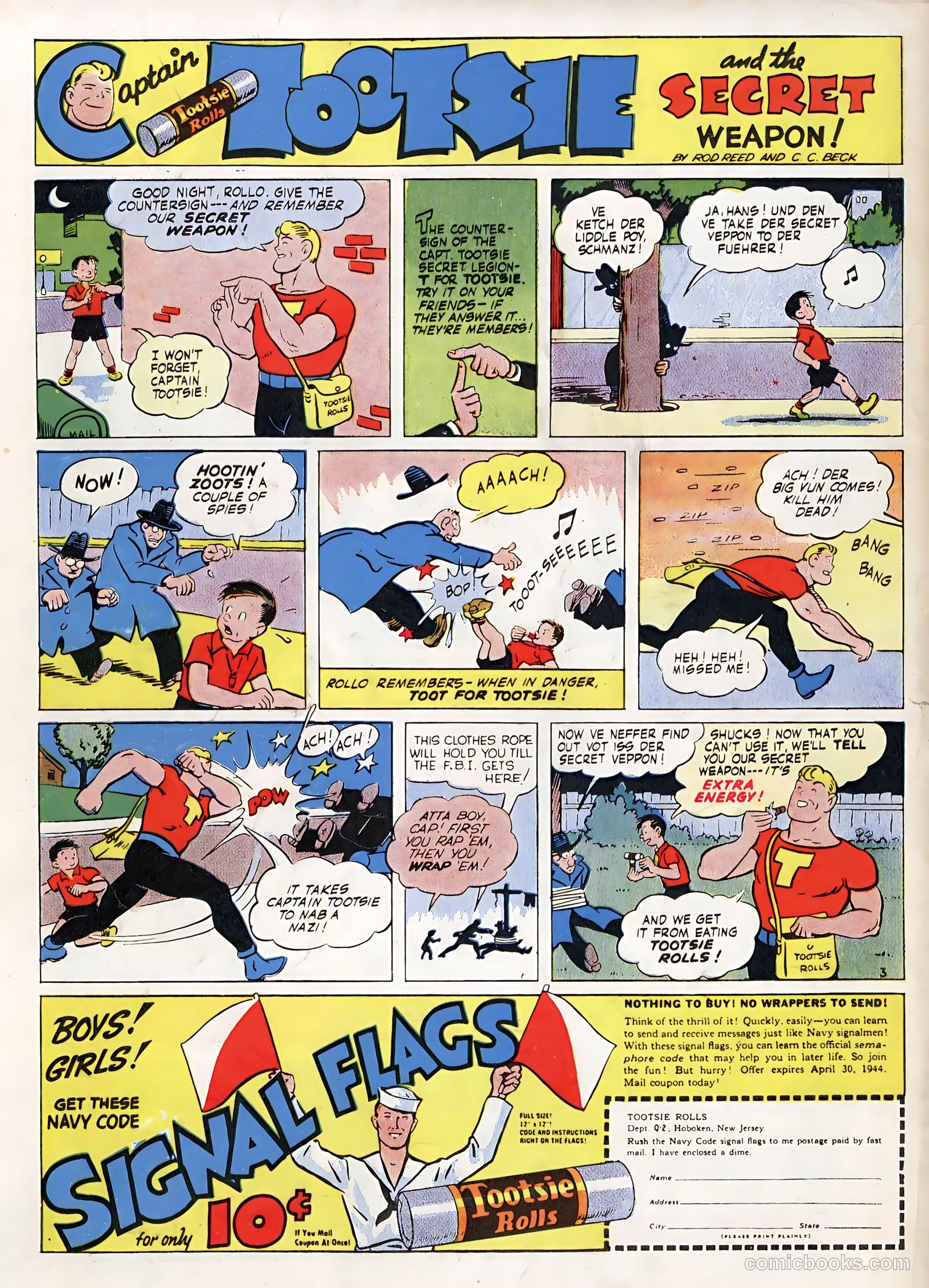 Smash Comics #49 (1944) — page 60 of 60