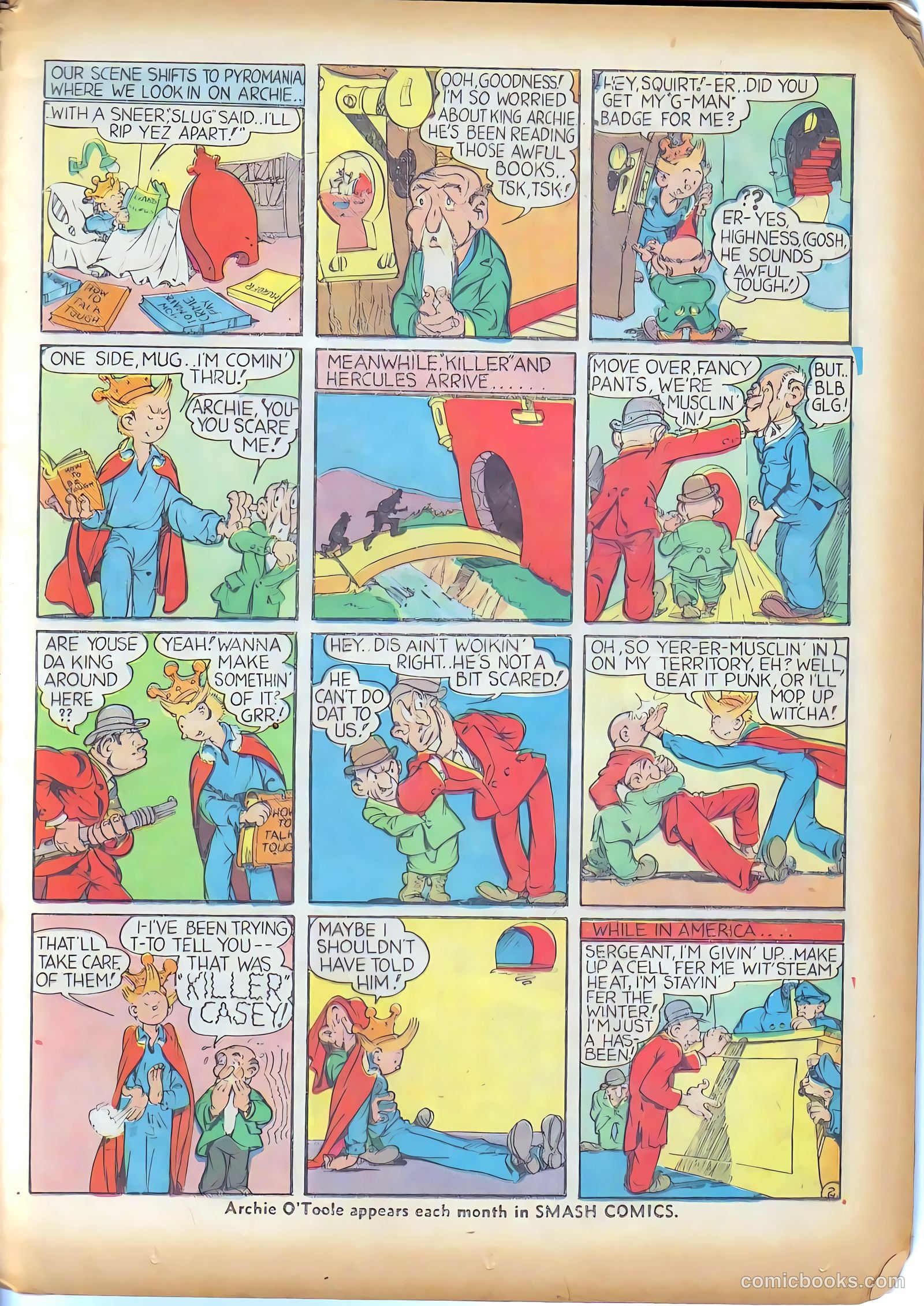 Smash Comics #5 (1939) — page 13 of 68