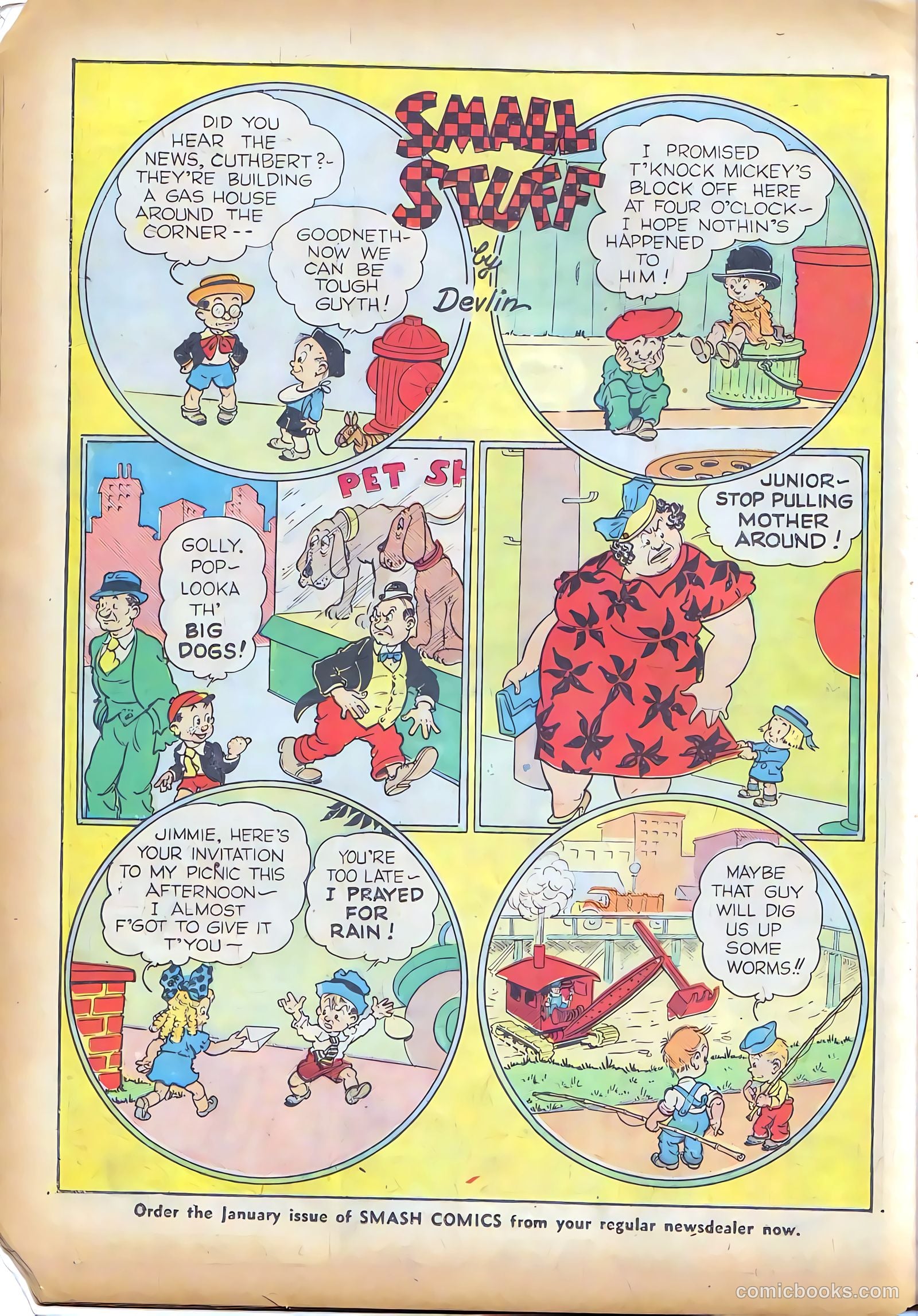Smash Comics #5 (1939) — page 18 of 68