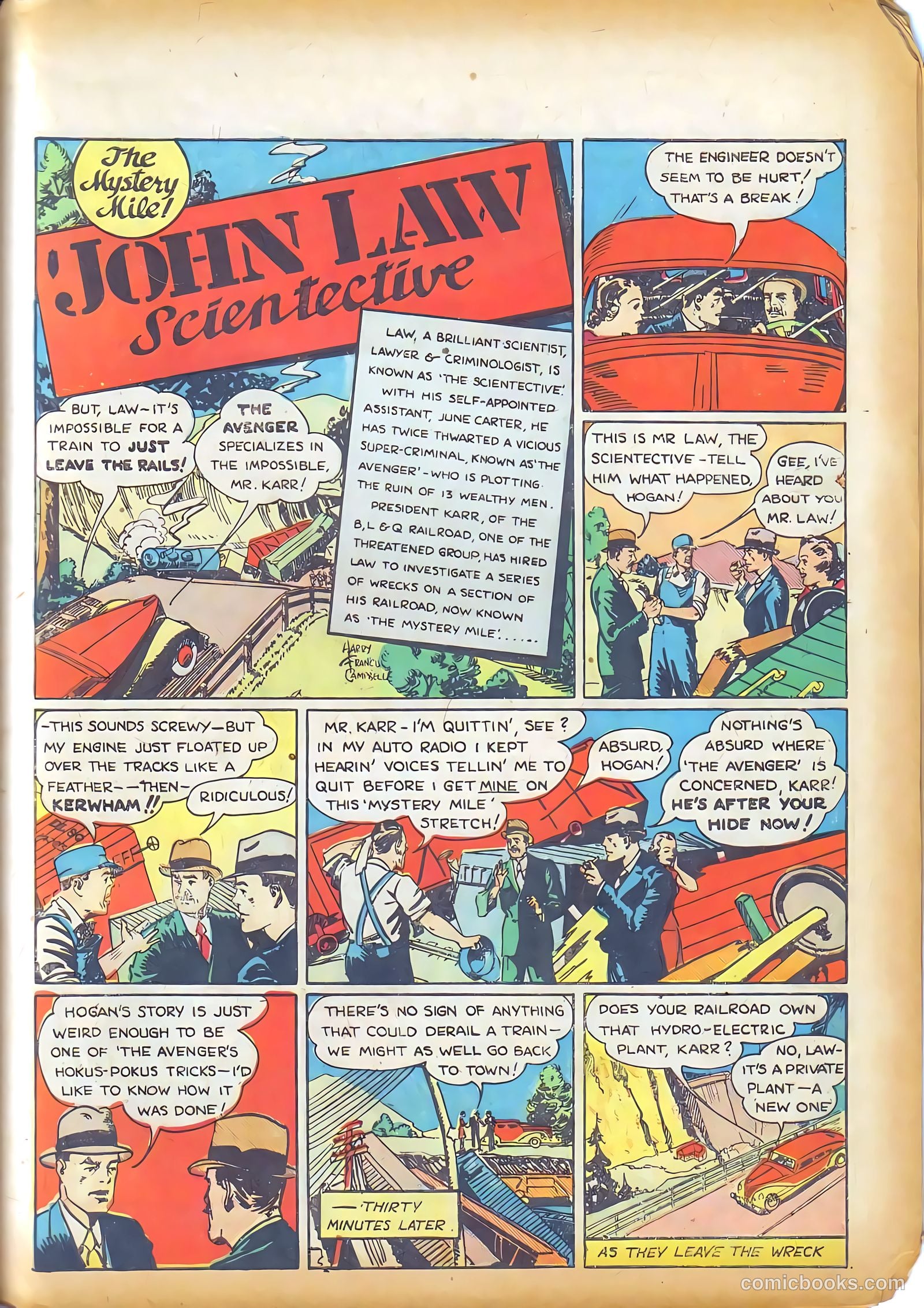 Smash Comics #5 (1939) — page 19 of 68