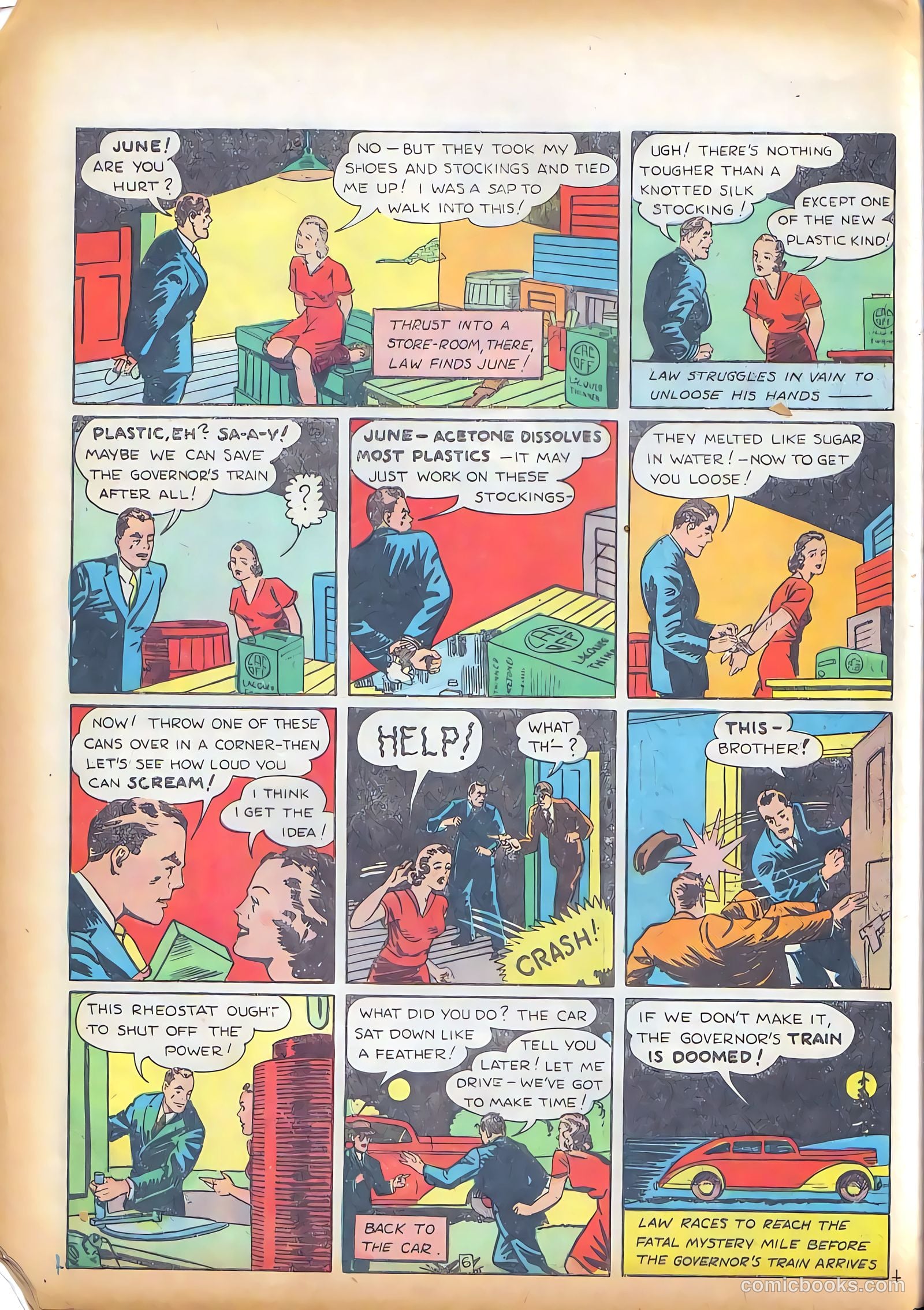 Smash Comics #5 (1939) — page 24 of 68
