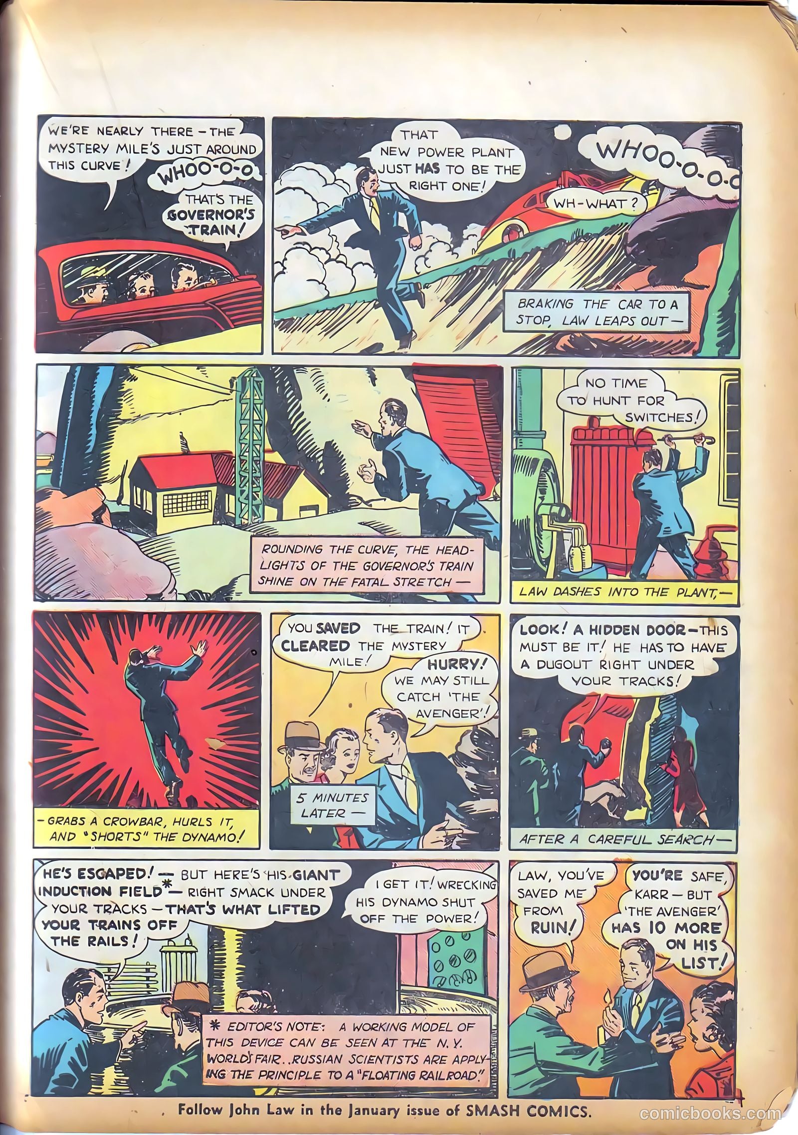 Smash Comics #5 (1939) — page 25 of 68