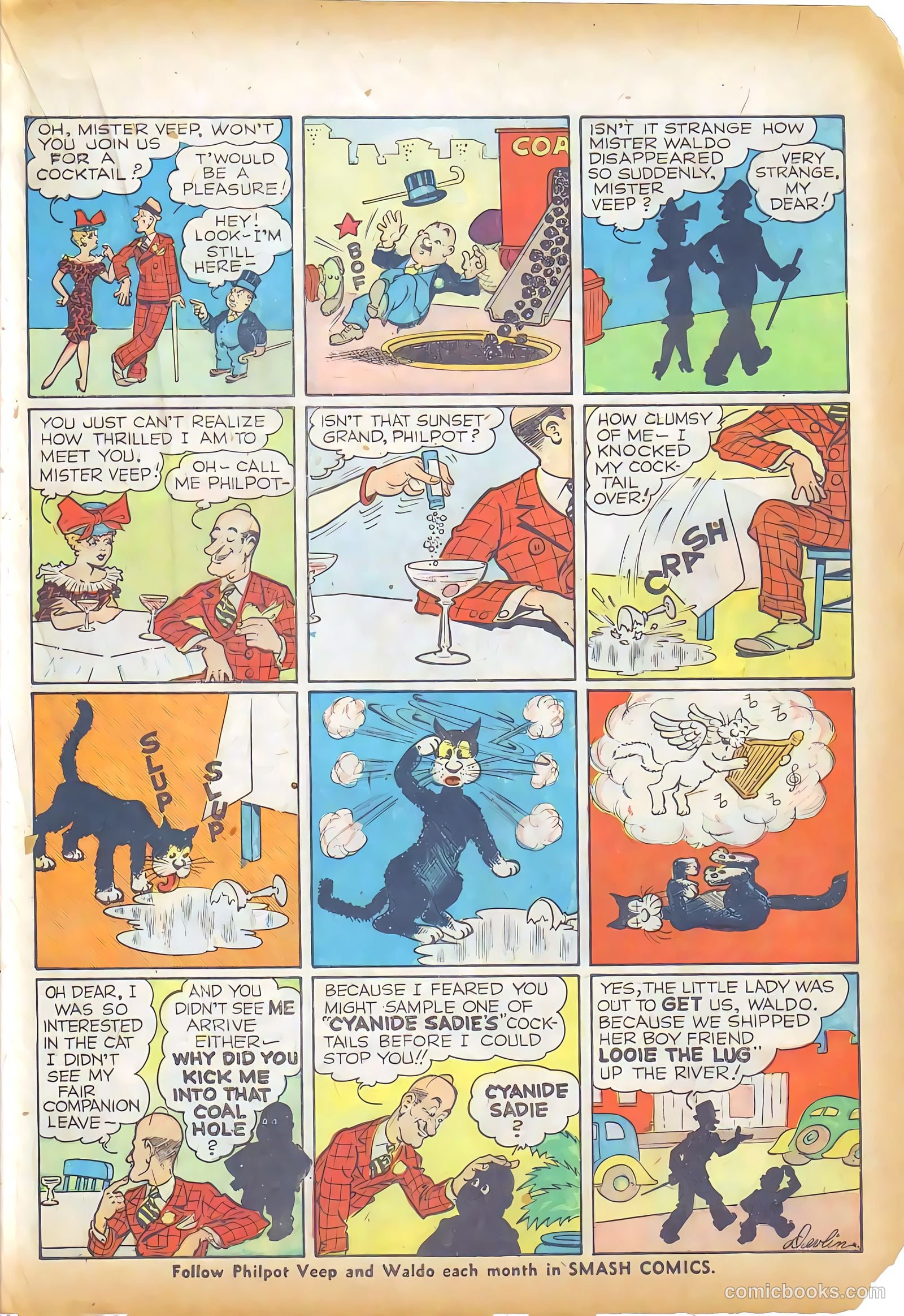 Smash Comics #5 (1939) — page 35 of 68