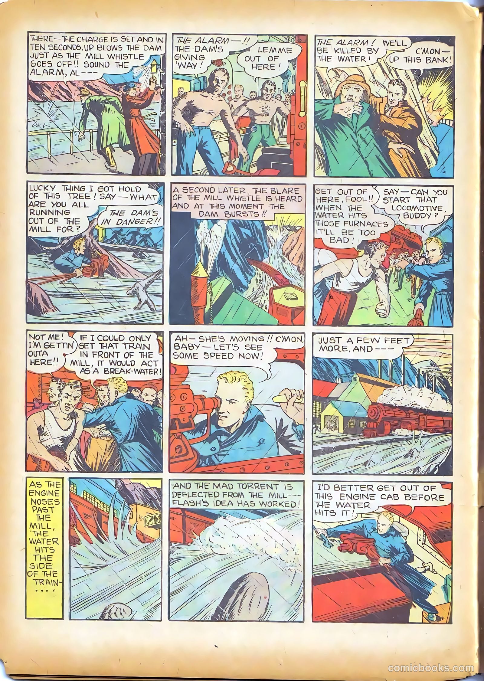 Smash Comics #5 (1939) — page 58 of 68