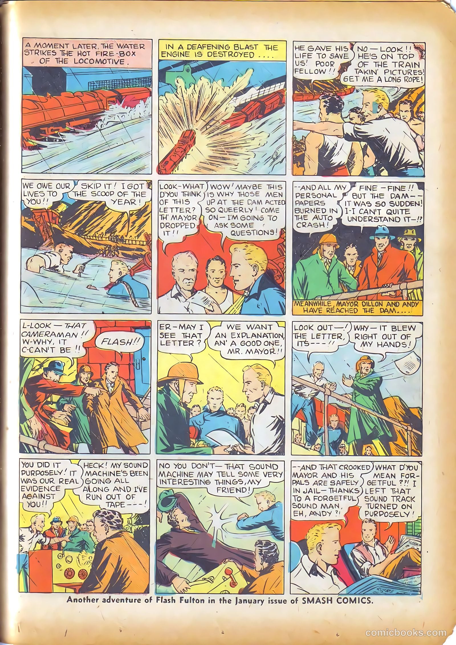 Smash Comics #5 (1939) — page 59 of 68