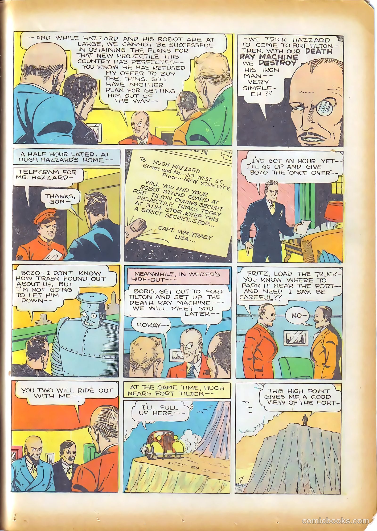 Smash Comics #5 (1939) — page 61 of 68