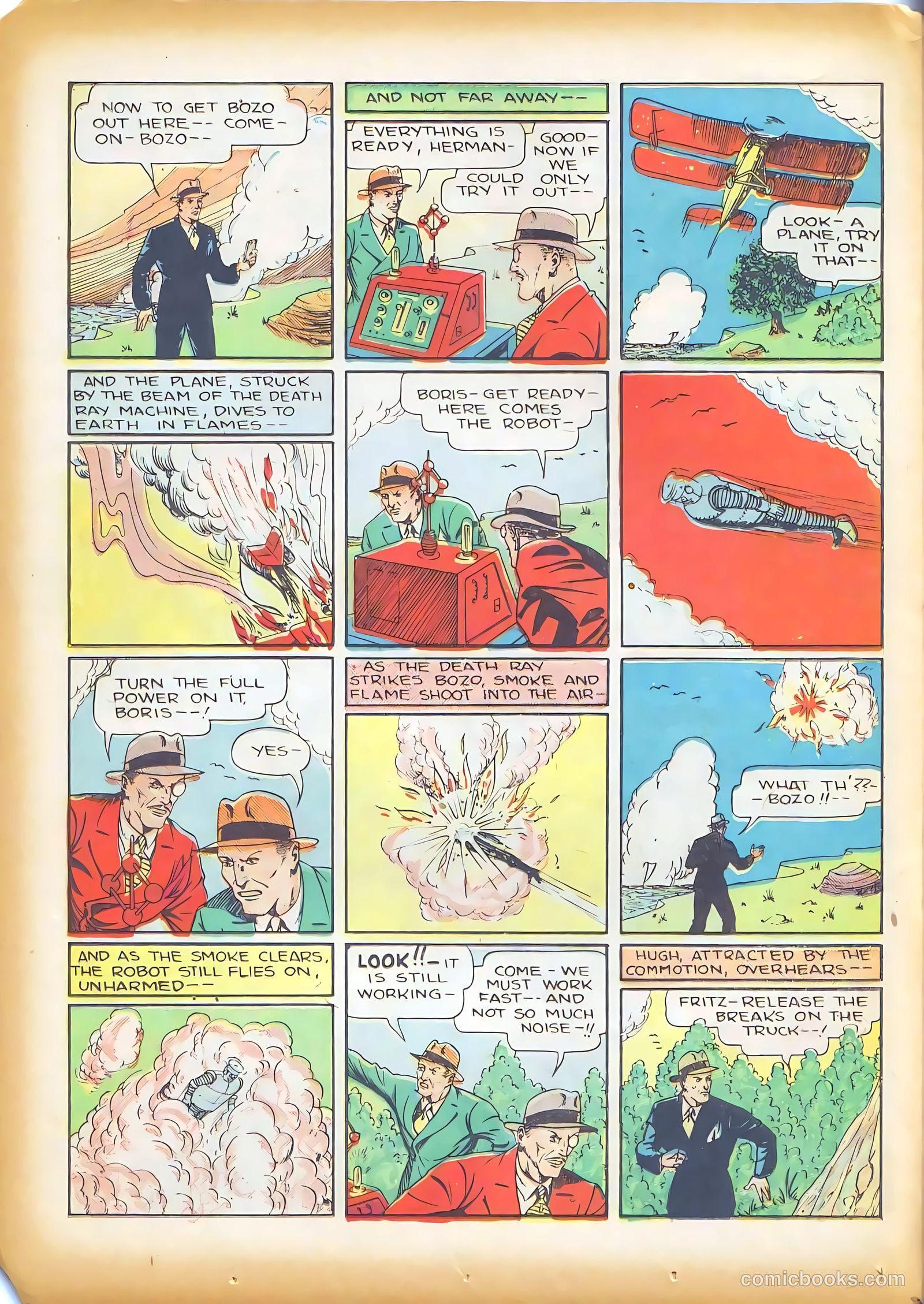 Smash Comics #5 (1939) — page 62 of 68