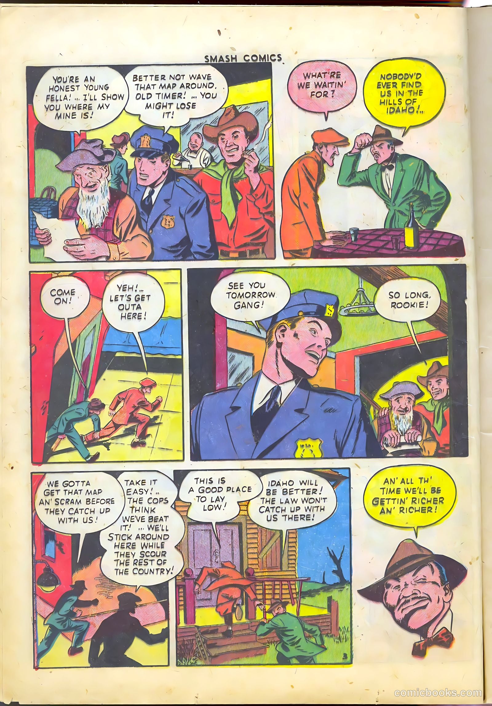 Smash Comics #50 (1944) — page 16 of 60